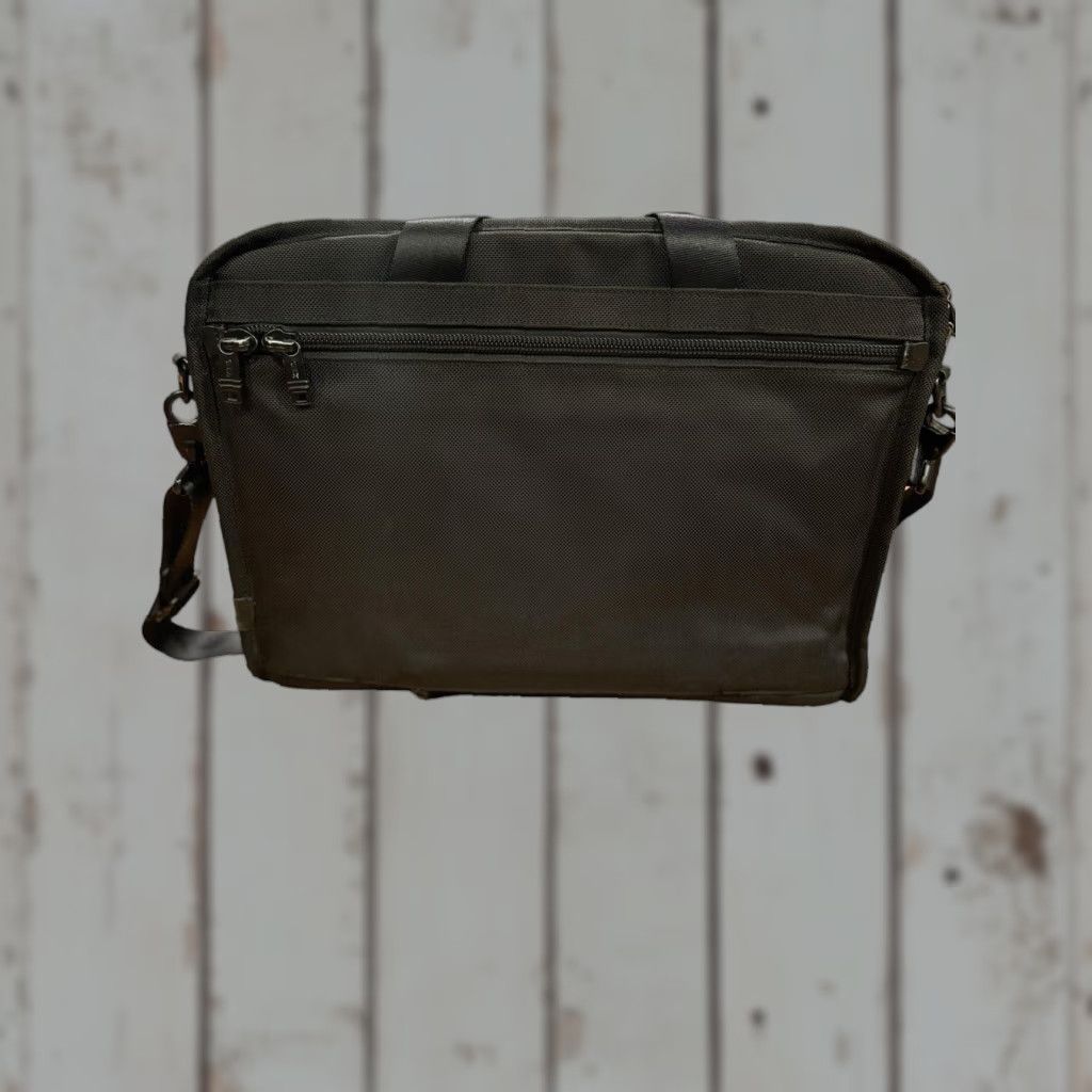 Tumi Tumi Alpha Briefcase 26114DH Leather Nylon Black Laptop Bag Shoulder Bag Men Large Black Size ONE SIZE - 1 Thumbnail