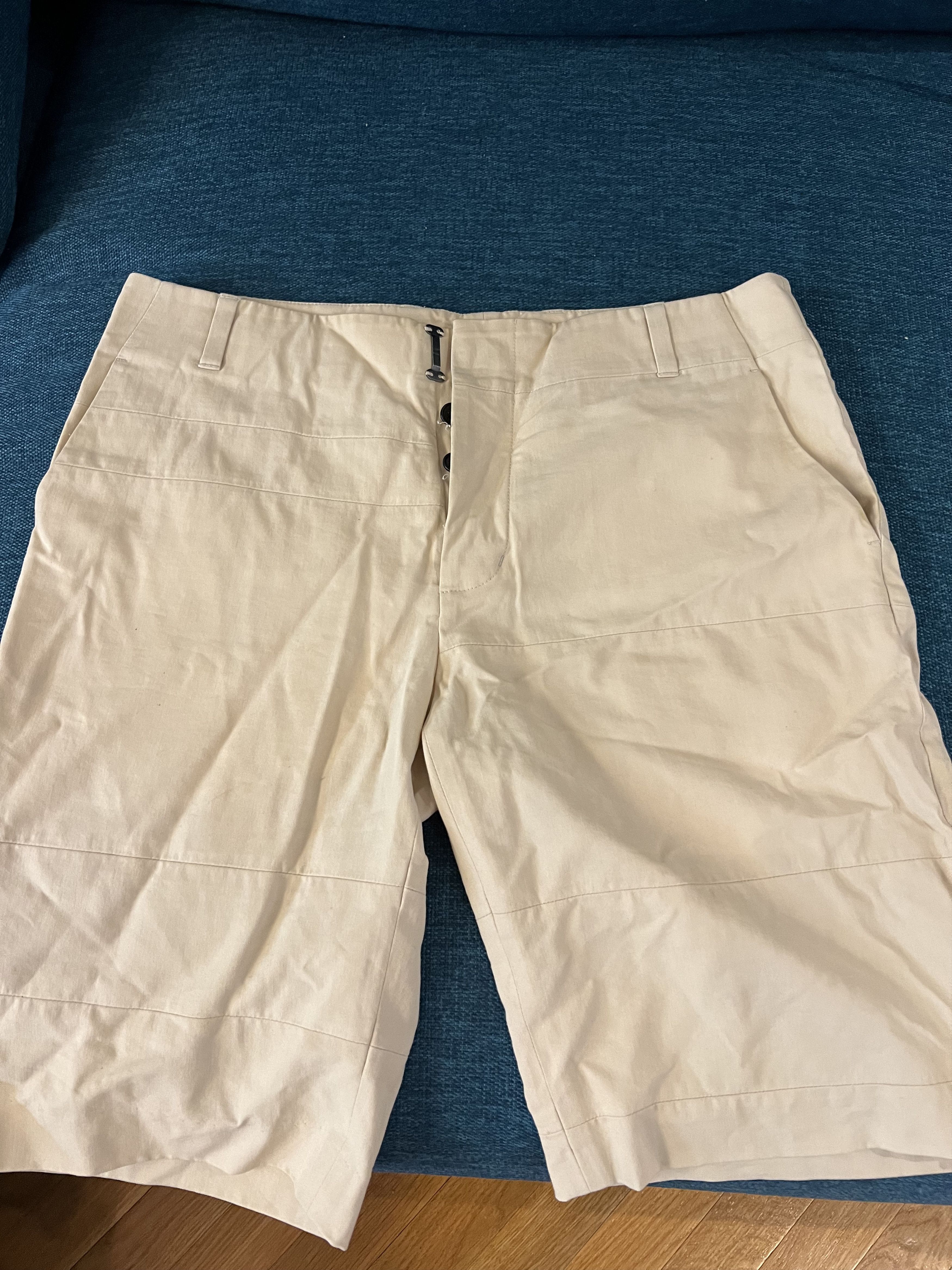 image of 3 1 Phillip Lim Khaki Shorts in Beige, Men's (Size 32)
