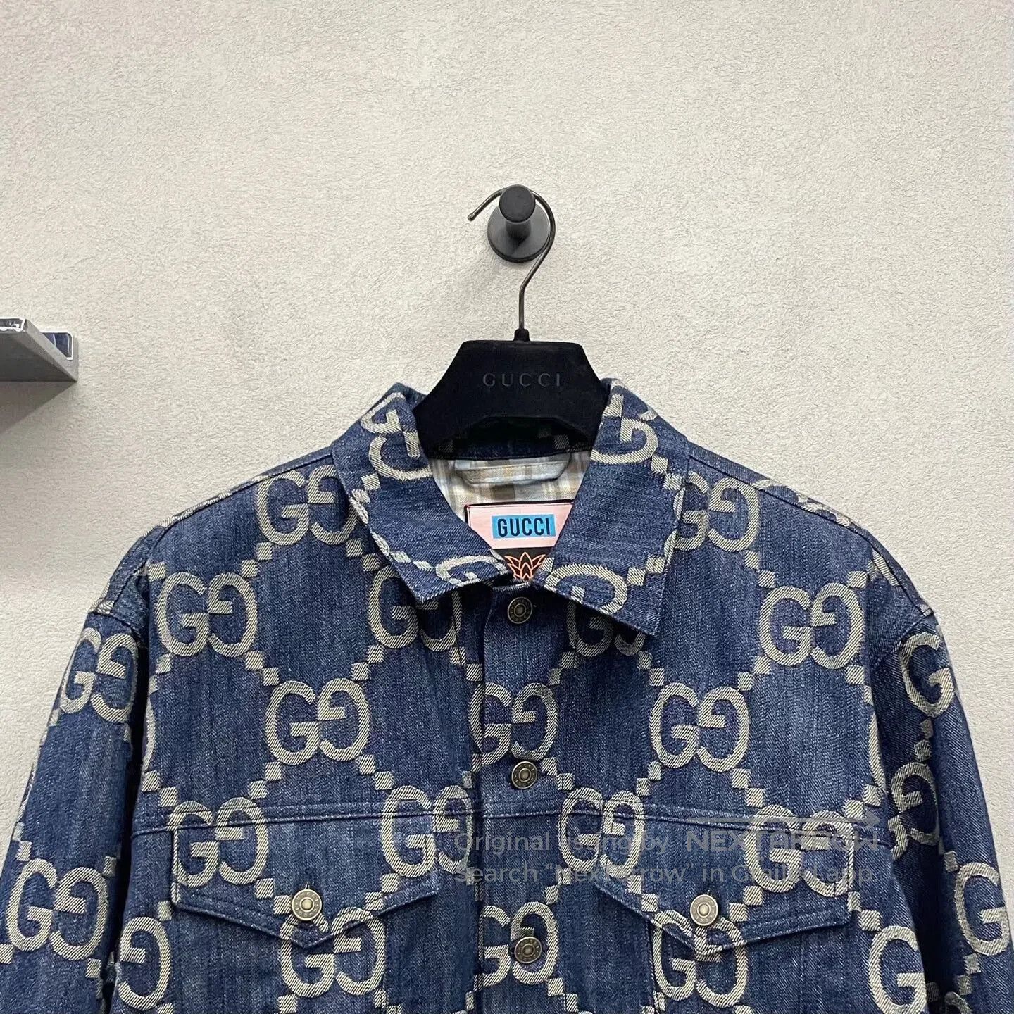Gucci gucci denim double g printed jacket. Size US L / EU 52-54 / 3 - 4 Thumbnail