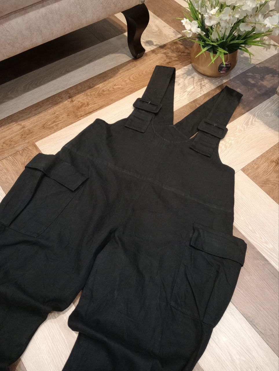 Limi Feu LIMI FEU YOHJI YAMAMOTO LACE UP BALLOON OVERALL SIZE S Size 26" / US 2 / IT 38 - 3 Thumbnail