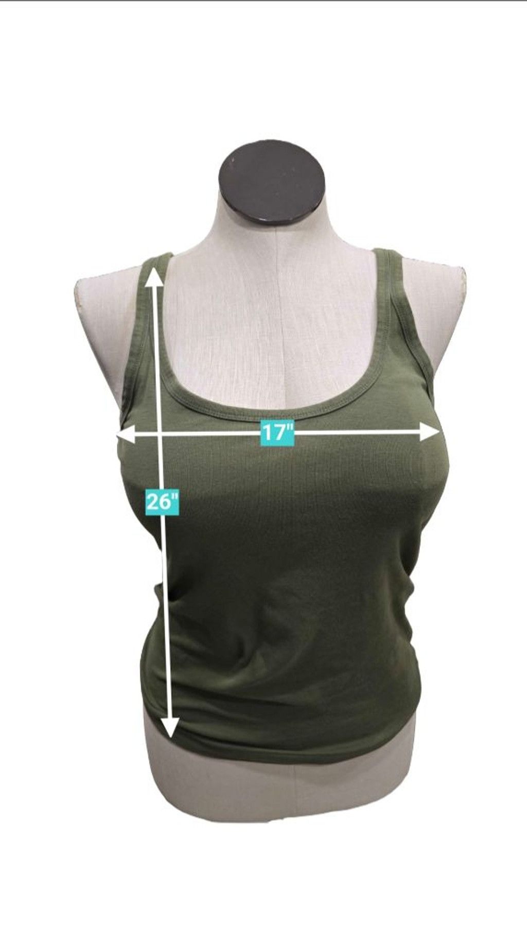 Banana Republic Banana Republic Tank Top Size L Dark Green Size L / US 10 / IT 46 - 5 Thumbnail