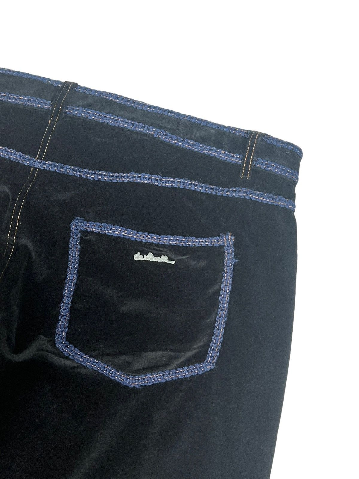 Roberto Cavalli Class by Roberto Cavalli Velvet Casual Pants Size US 38 / EU 54 - 7 Thumbnail