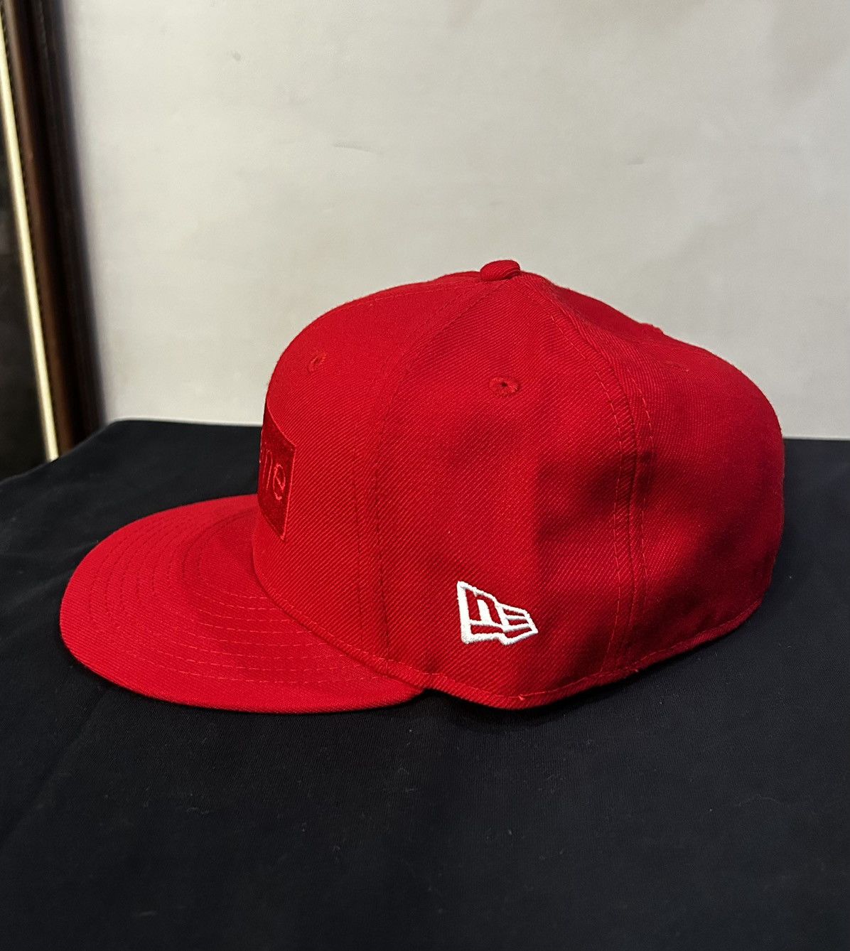 Supreme Supreme Box Logo Red Tonal Hat / Cap Size 7 1/4 Size ONE SIZE - 2 Thumbnail