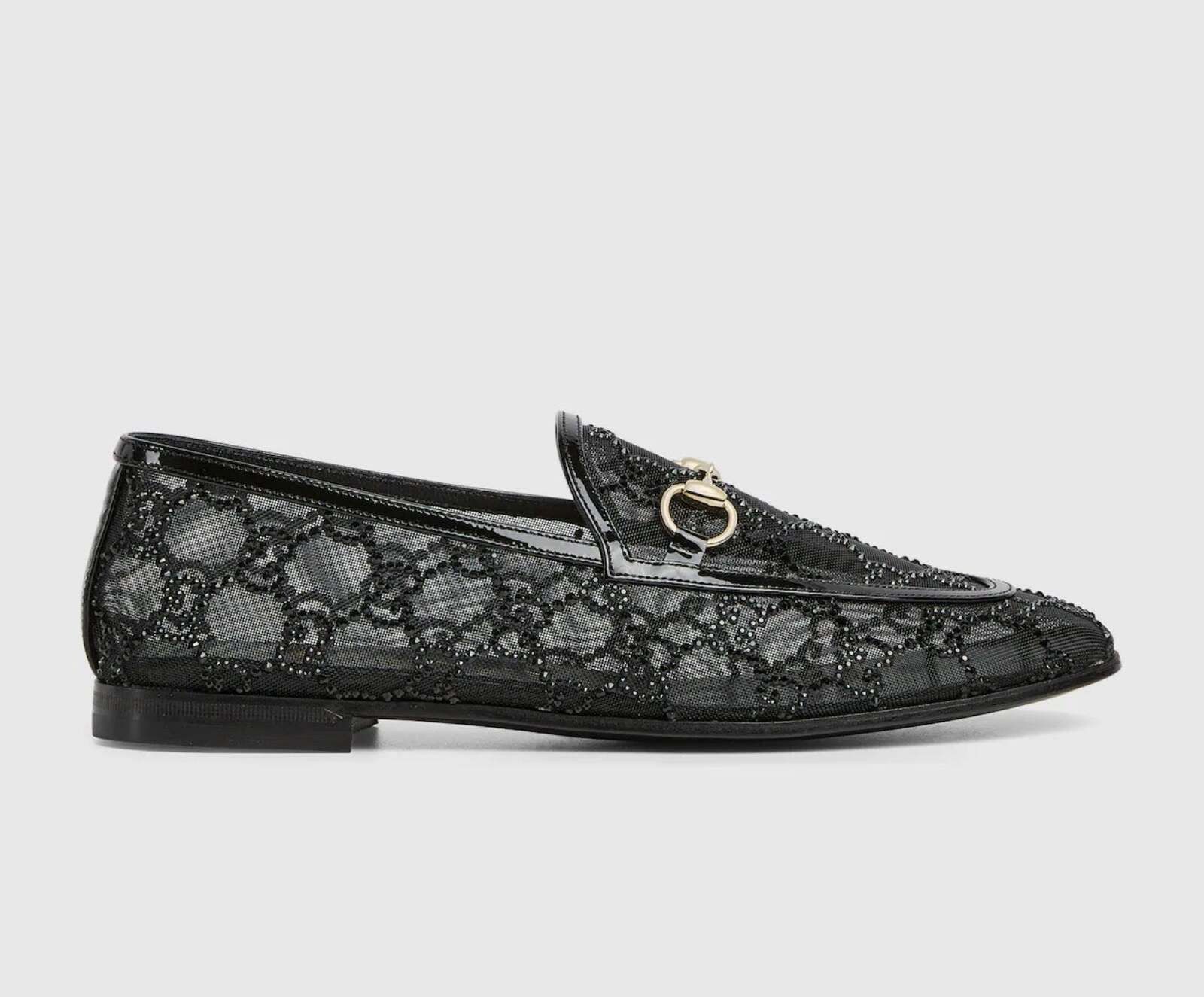 Gucci Jordaan Black Loafers (120)(PLEASE REQUEST YOUR SIZE BEFORE PURCHASING) Gucci Jordaan Leather Horsebit Loafers - Bergdorf Goodman main image 4