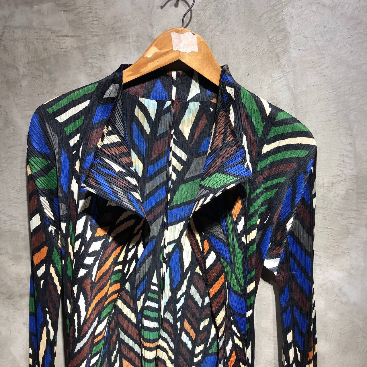 Pleats Please Issey Miyake Issey Miyake Pleats Please Multi Color Fringe cardigan Size S / US 4 / IT 40 - 3 Thumbnail