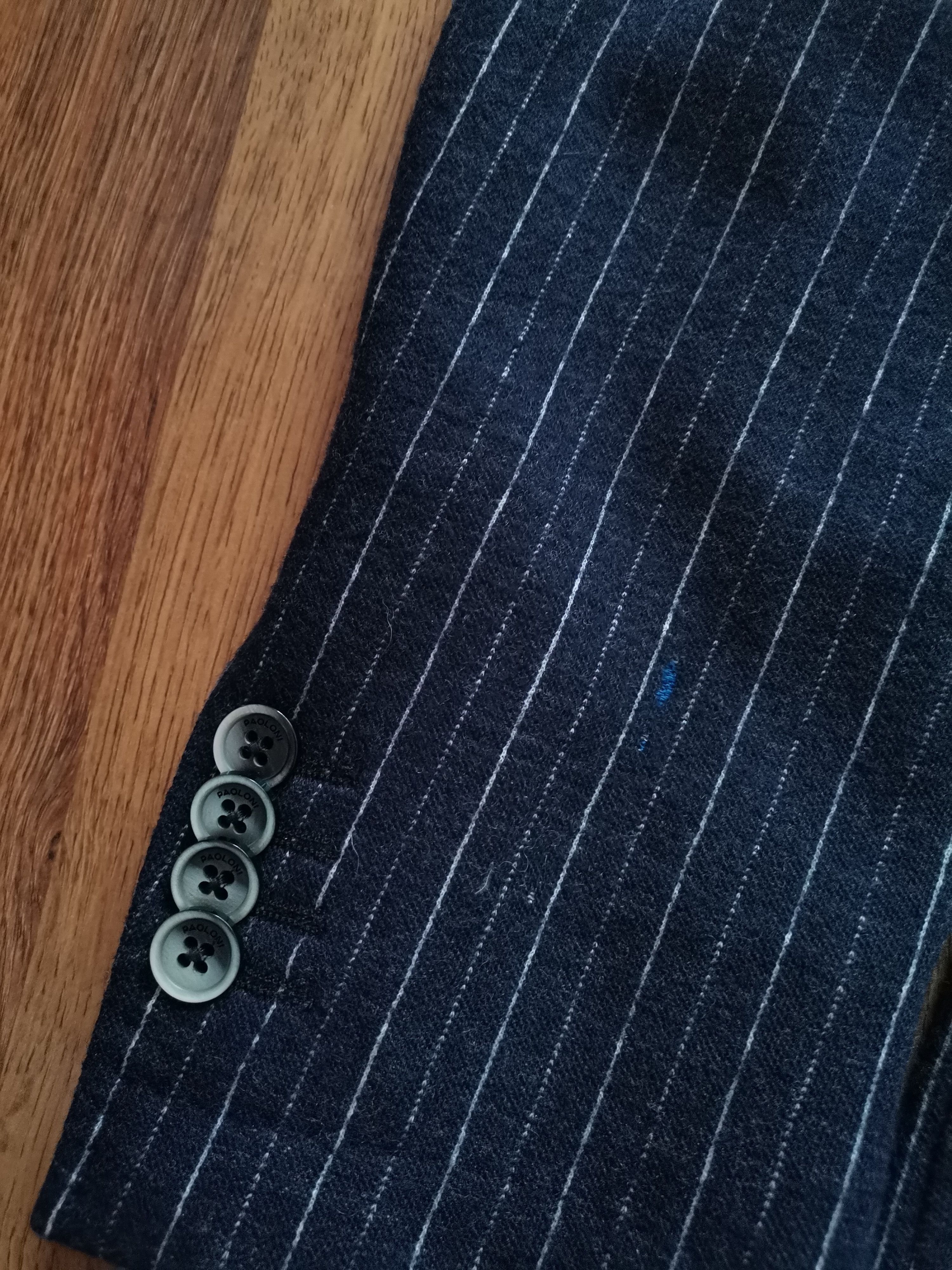 Paoloni Paoloni Striped Blazer Size 40R - 5 Thumbnail