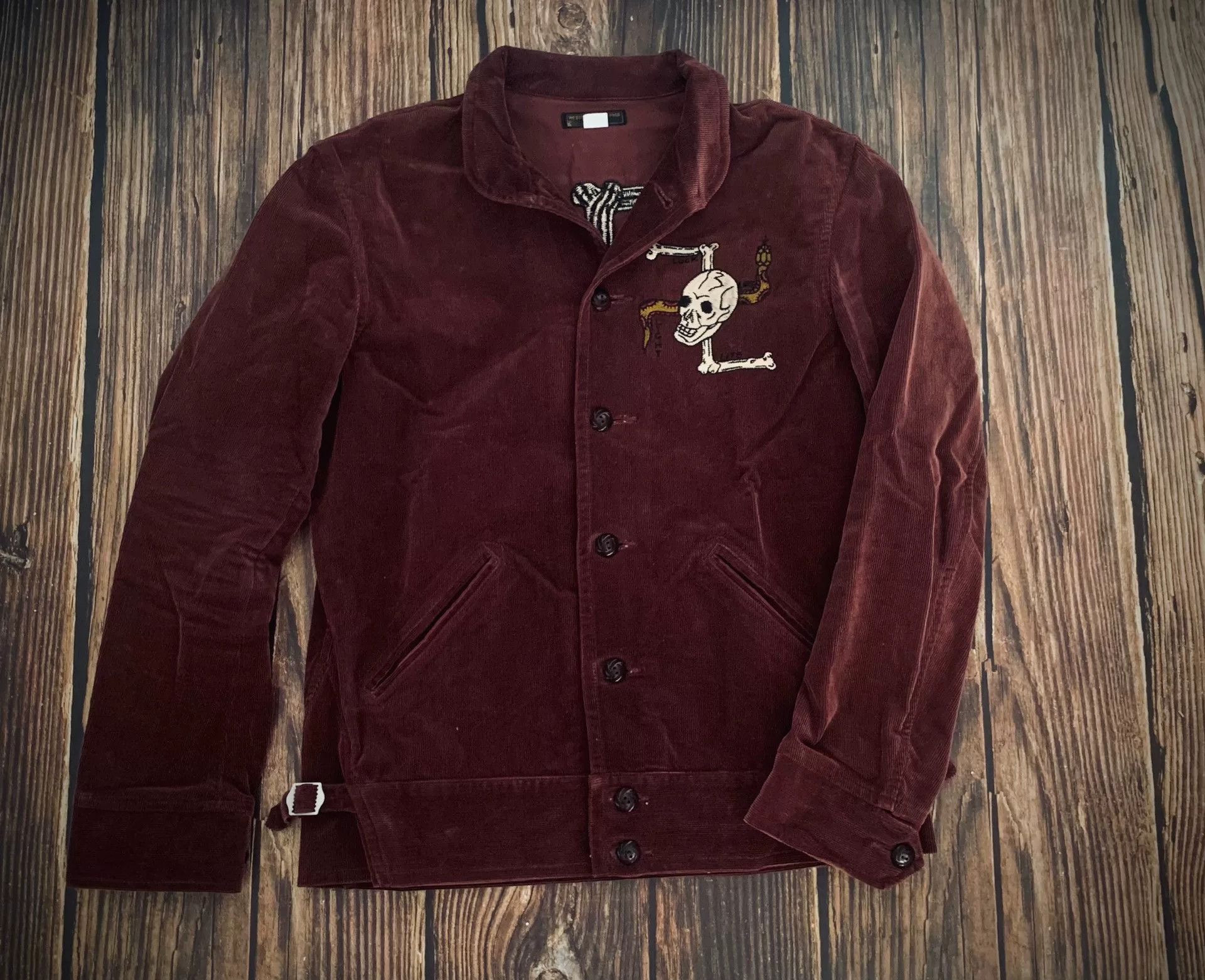 WEST RIDE Westride Corduroy Shawl Collar Jacket Size US M / EU 48-50 / 2 - 1 Thumbnail