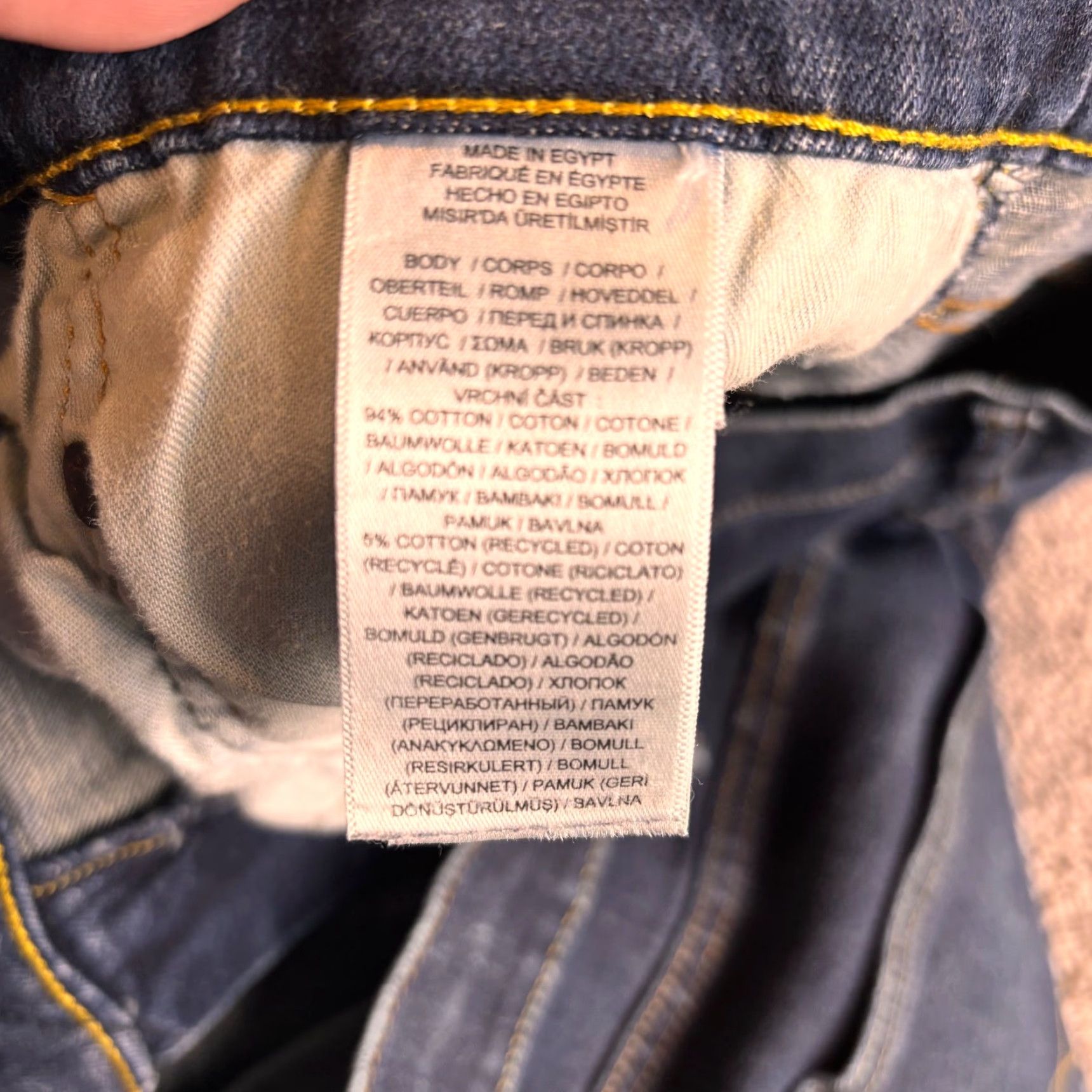 Polo Ralph Lauren Polo Ralph Lauren Jeans 44X32 Dark Blue Denim Hampton Relaxed Straight Men Jeans Size US XXL / EU 58 / 5 - 4 Thumbnail