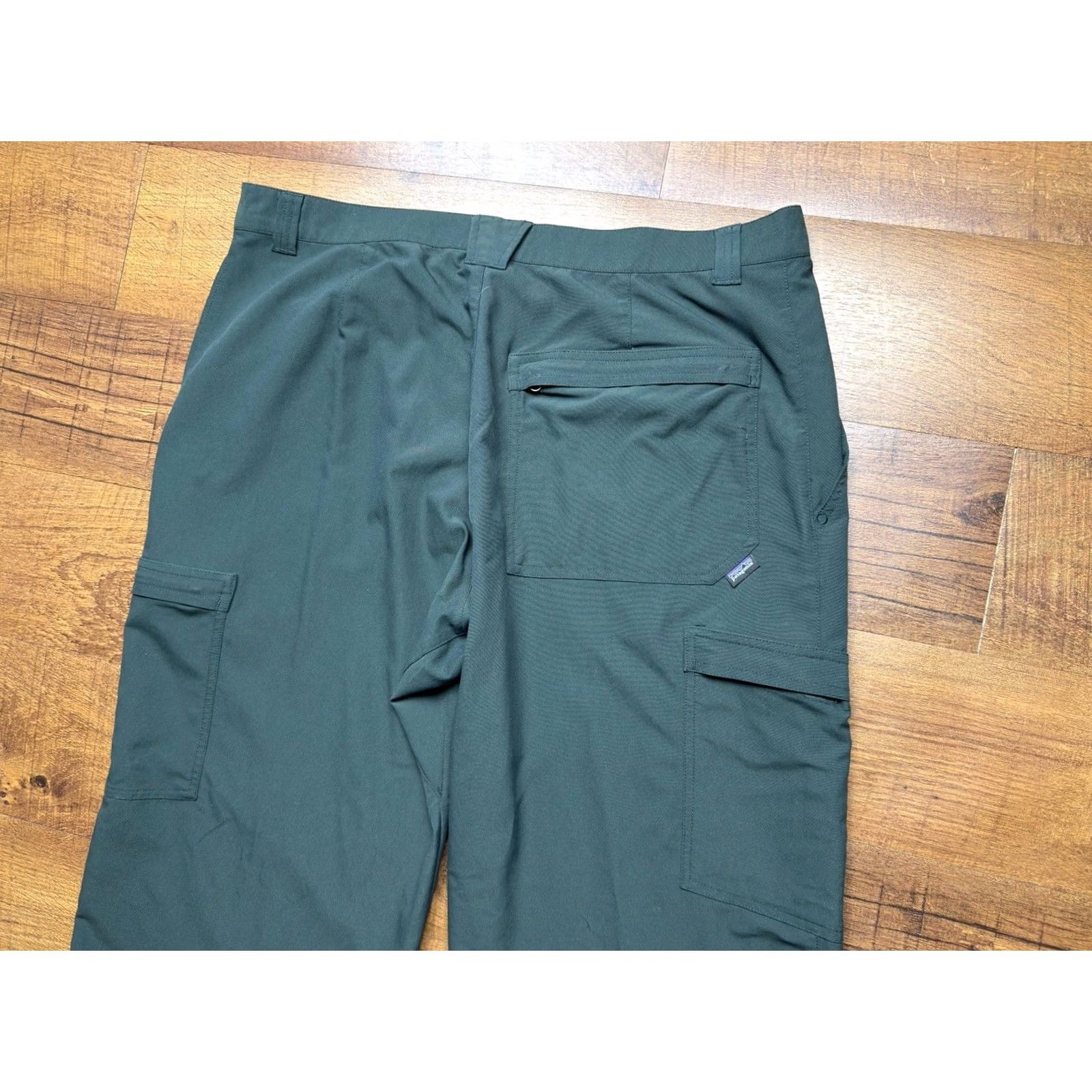 Patagonia Patagonia Pants Mens 38x29 Cargo Straight Pants 38 Green Outdoor Gorp Hike Continental 90s Size US 38 / EU 54 - 4 Thumbnail