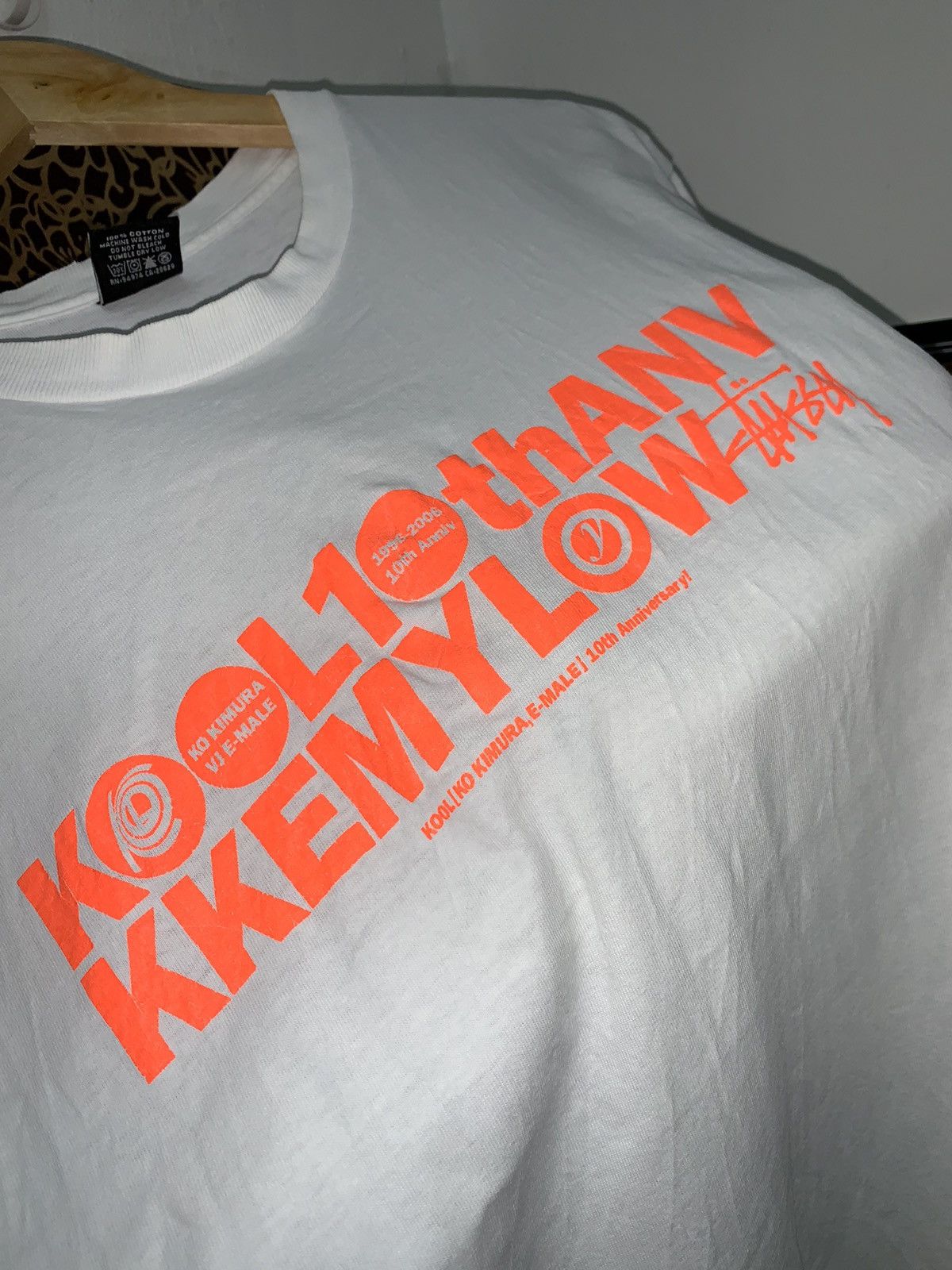 Stussy VINTAGE STUSSY KOOL (KO KIMURA, E-MALE) 10TH ANNIVERSARY Size US M / EU 48-50 / 2 - 5 Thumbnail