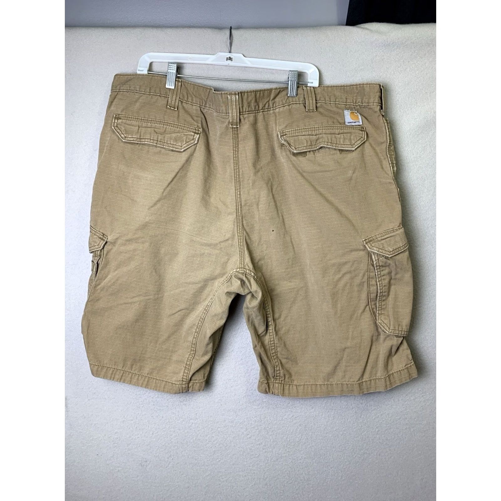 Carhartt Carhartt Shorts Mens 46 Beige Force Relaxed Fit Ripstop Cargo Pockets Workwear Size US 30 / EU 46 - 2 Thumbnail