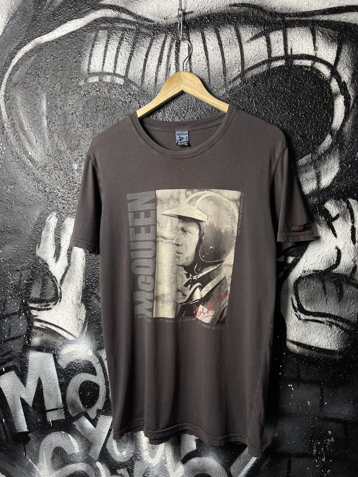 HA90年代USA製　JohnsonMotors SteveMcQueen Johnson Motors Johnson Motors Inc. Steve McQueen Vintage T-Shirt