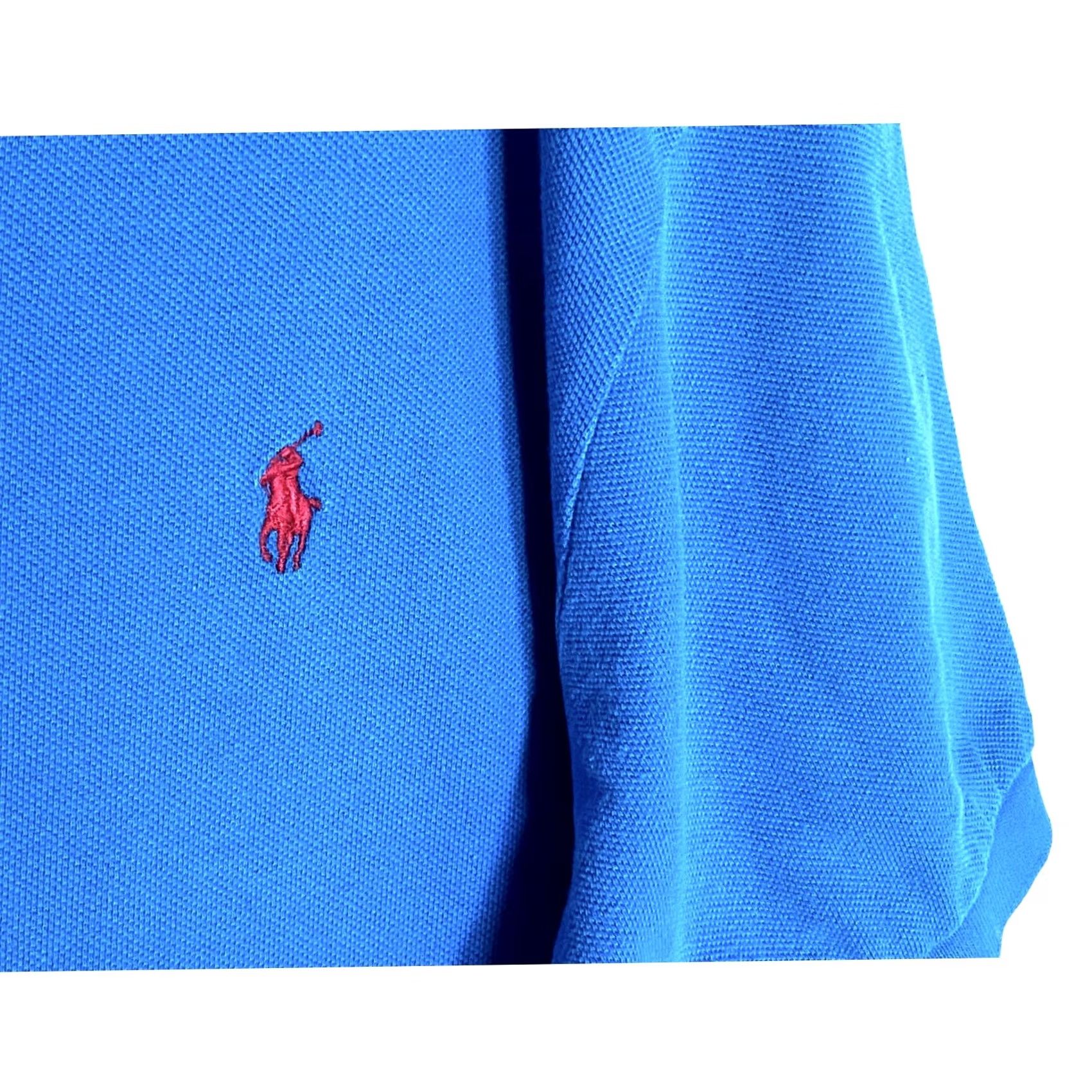 Polo Ralph Lauren Polo Ralph Lauren Shirt Mens XL Blue VTG Custom Fit Preppy Classic Summer Size US XL / EU 56 / 4 - 2 Thumbnail
