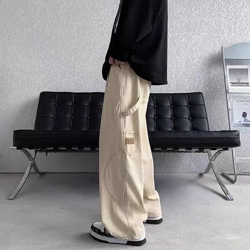 Japanese Brand Misaki x Misa Khaki high street vintage baggy jeans Size US 30 / EU 46 - 3 Thumbnail