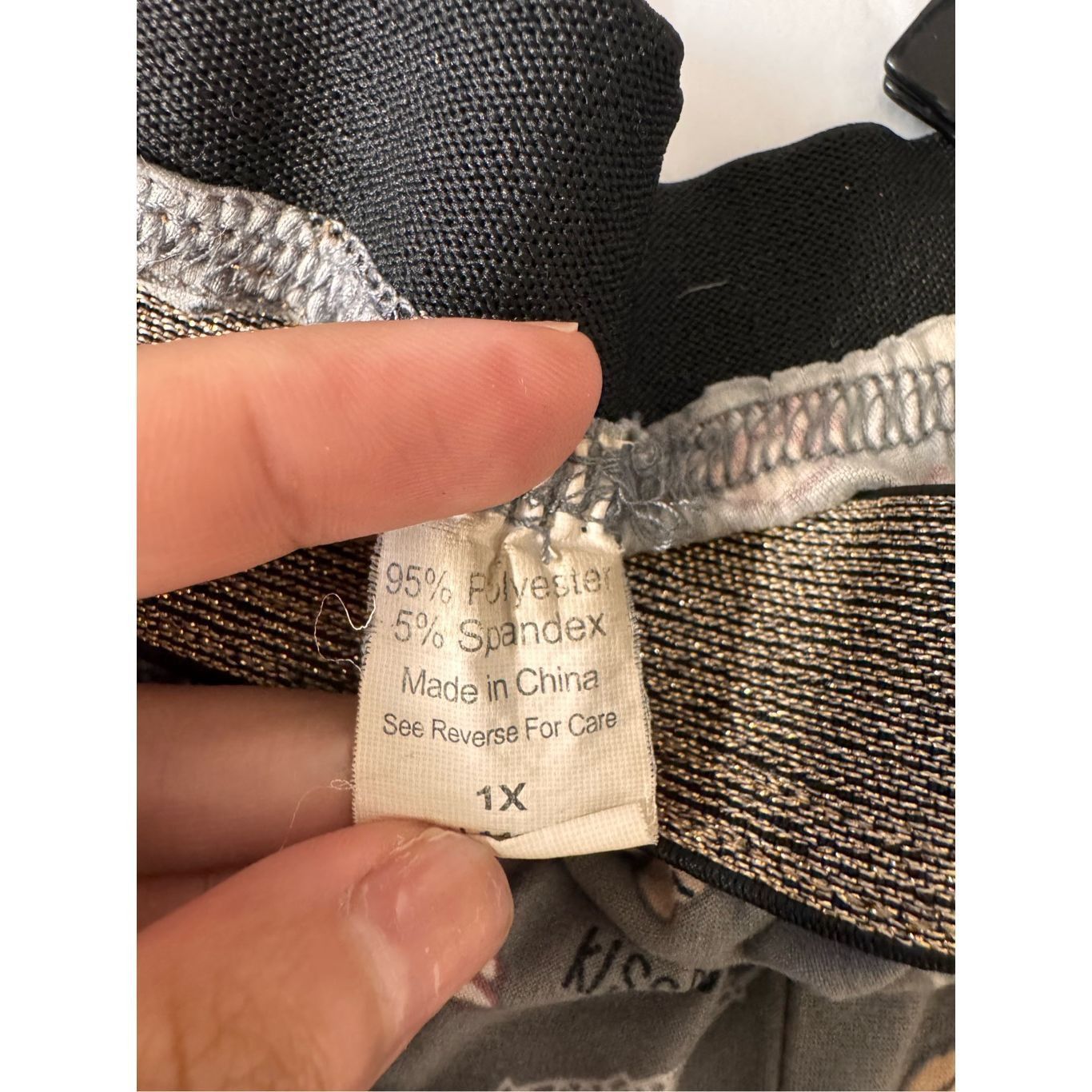 Other Pusheen the Cat Paris Print Pajama Shorts Metallic Waistband Size ONE SIZE - 3 Thumbnail