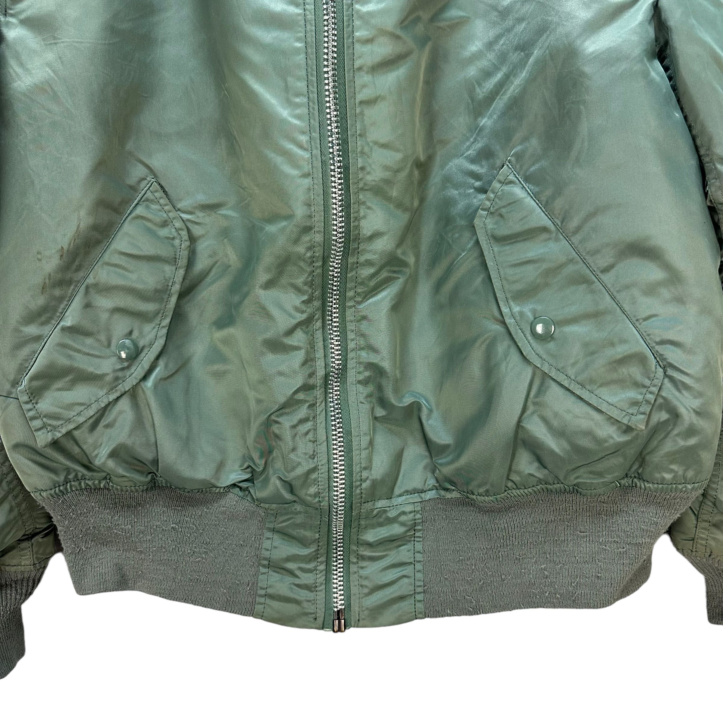 Alpha Industries Vintage ALPHA INDUSTRIES USAF MA1 BOMBER JACKET #7683-164 Size US L / EU 52-54 / 3 - 3 Thumbnail