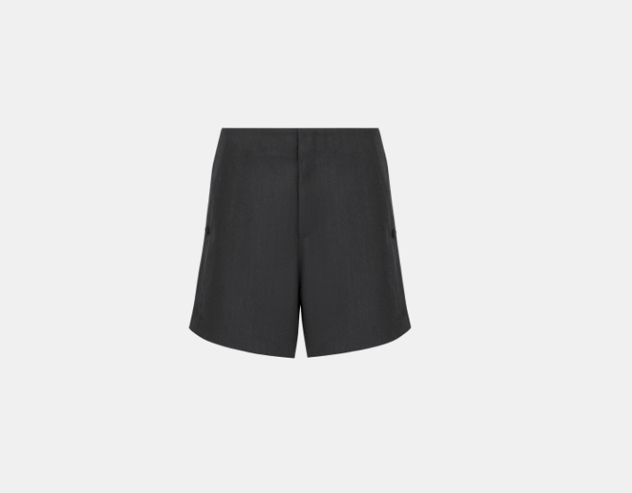 Dior o1w1db10525 493C19 Tailored Short with Tied Bow in Black Size US 34 / EU 50 - 1 Thumbnail