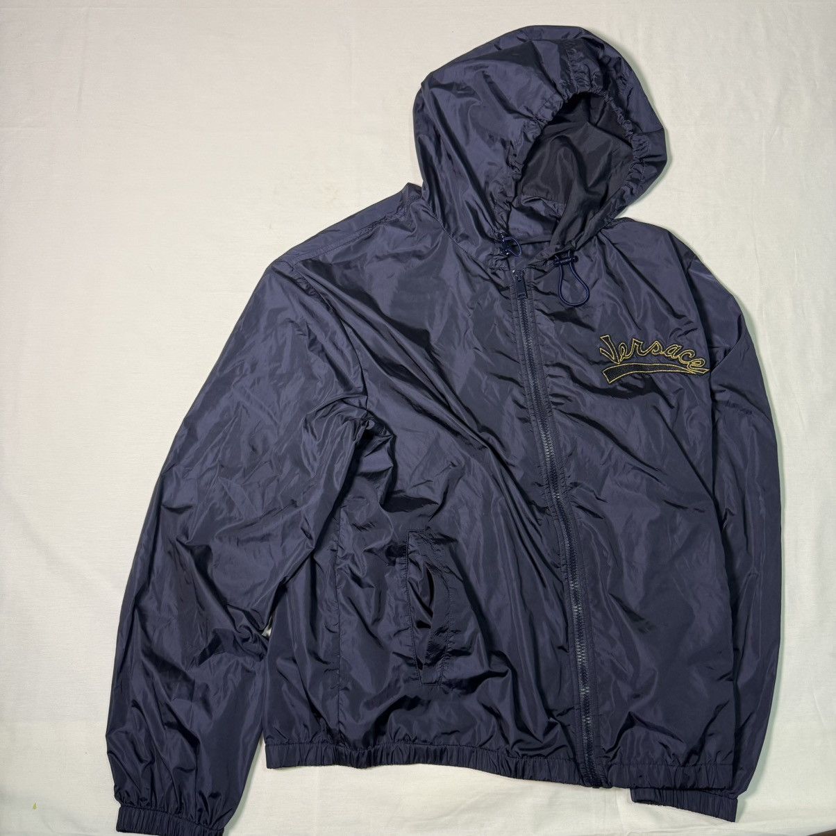 Versace Versace Nylon Hooded Jacket Size US M / EU 48-50 / 2 - 1 Thumbnail