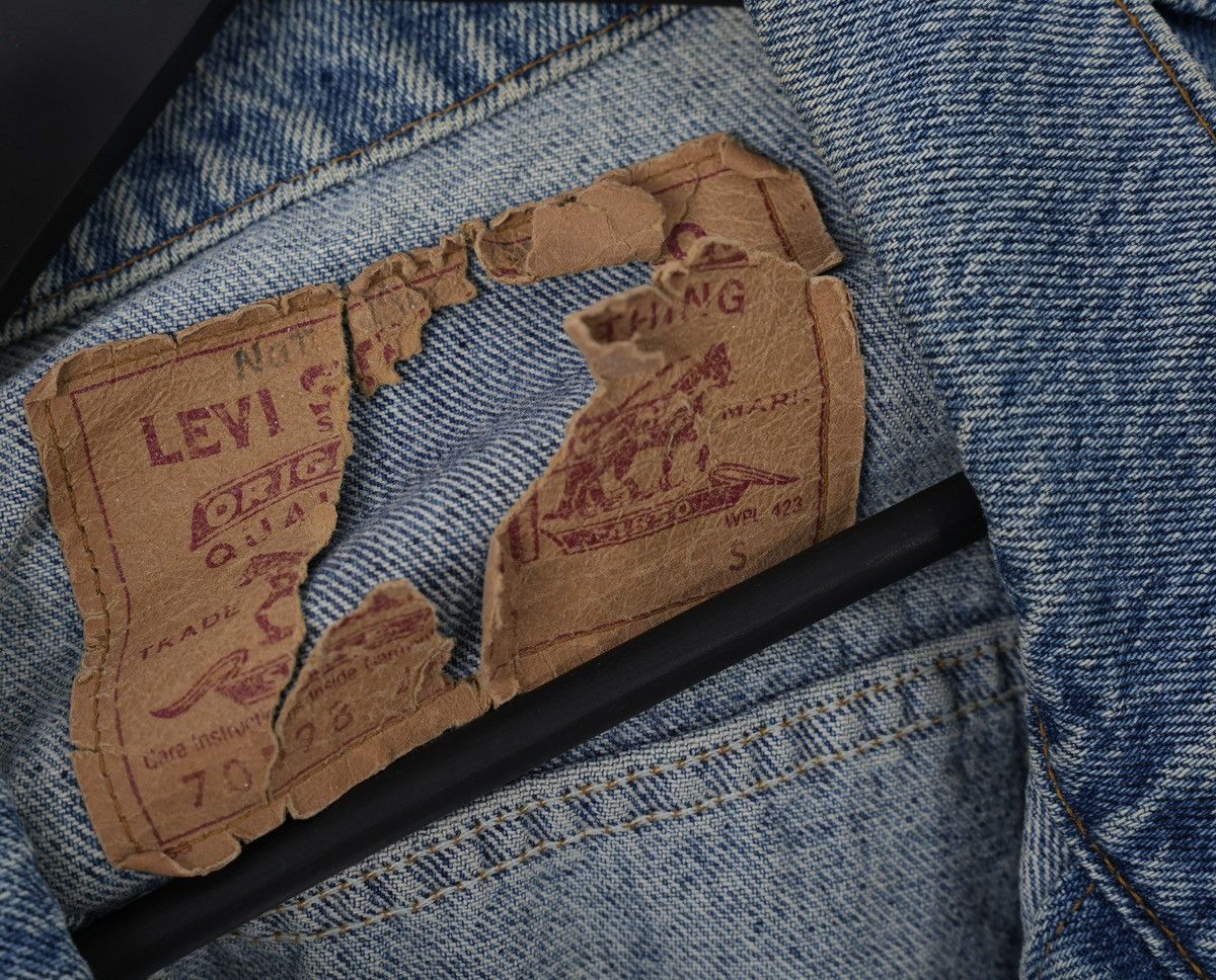 Levi's Vintage 80s Levi’s 70598 4891 Denim Jacket Baggy Jacket USA Size US S / EU 44-46 / 1 - 4 Thumbnail