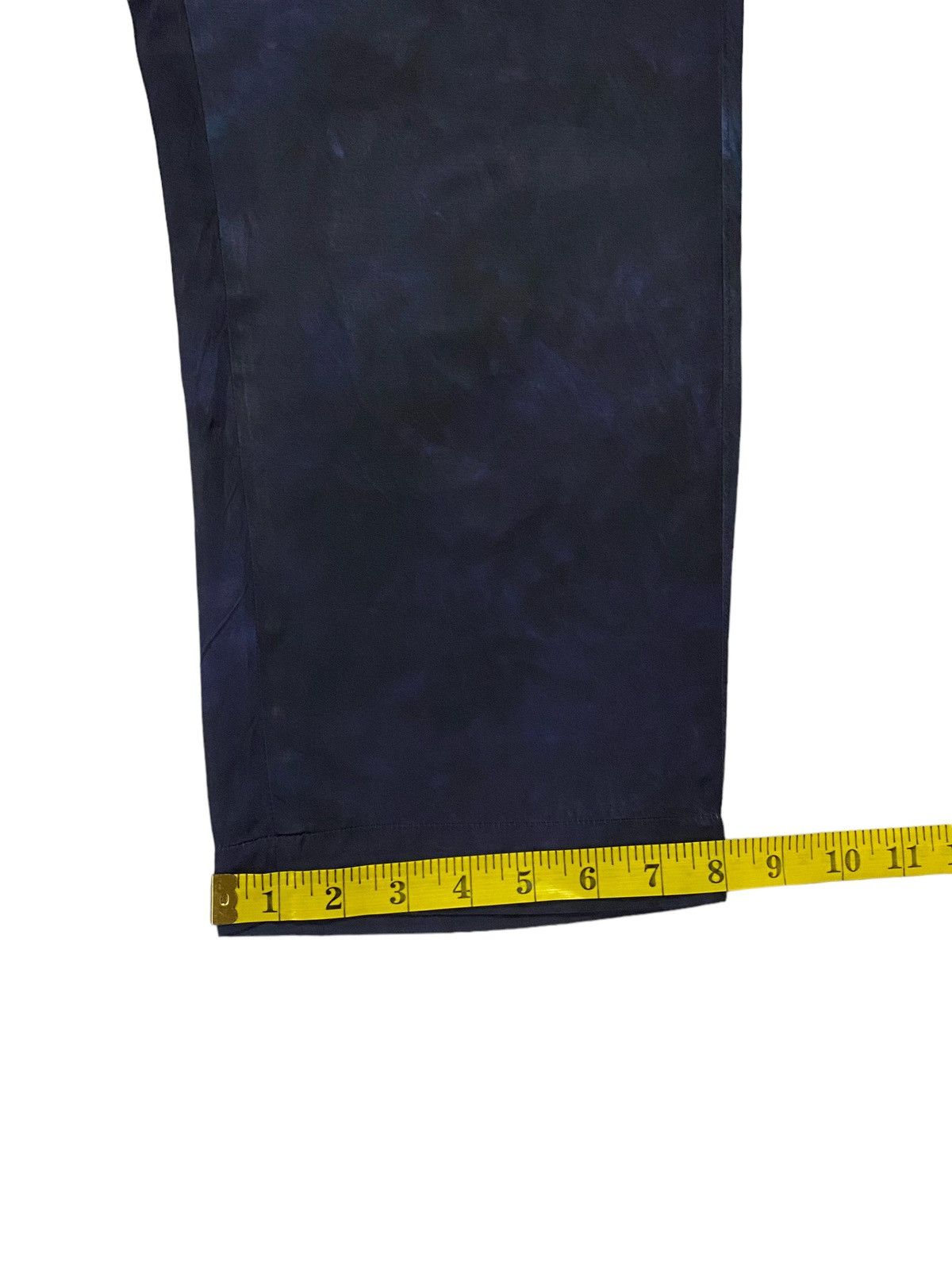 Yohji Yamamoto Yohji Yamamoto Uneven Dyeing Belted Trousers Pants Size 30" / US 8 / IT 44 - 10 Thumbnail