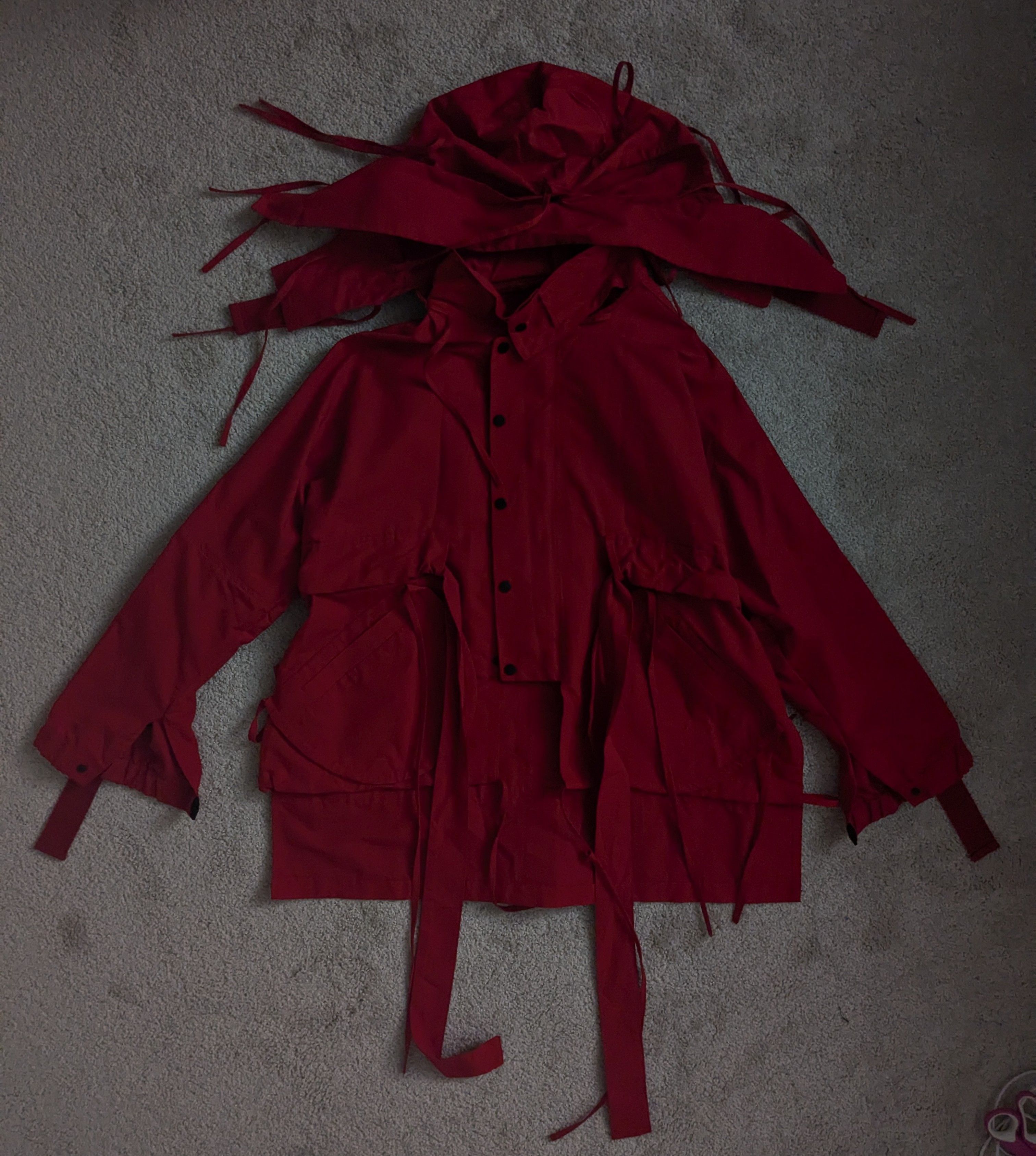 Craig Green AW2015 Parachute Jacket Navy & Red Size US XS / EU 42 / 0 - 7 Thumbnail