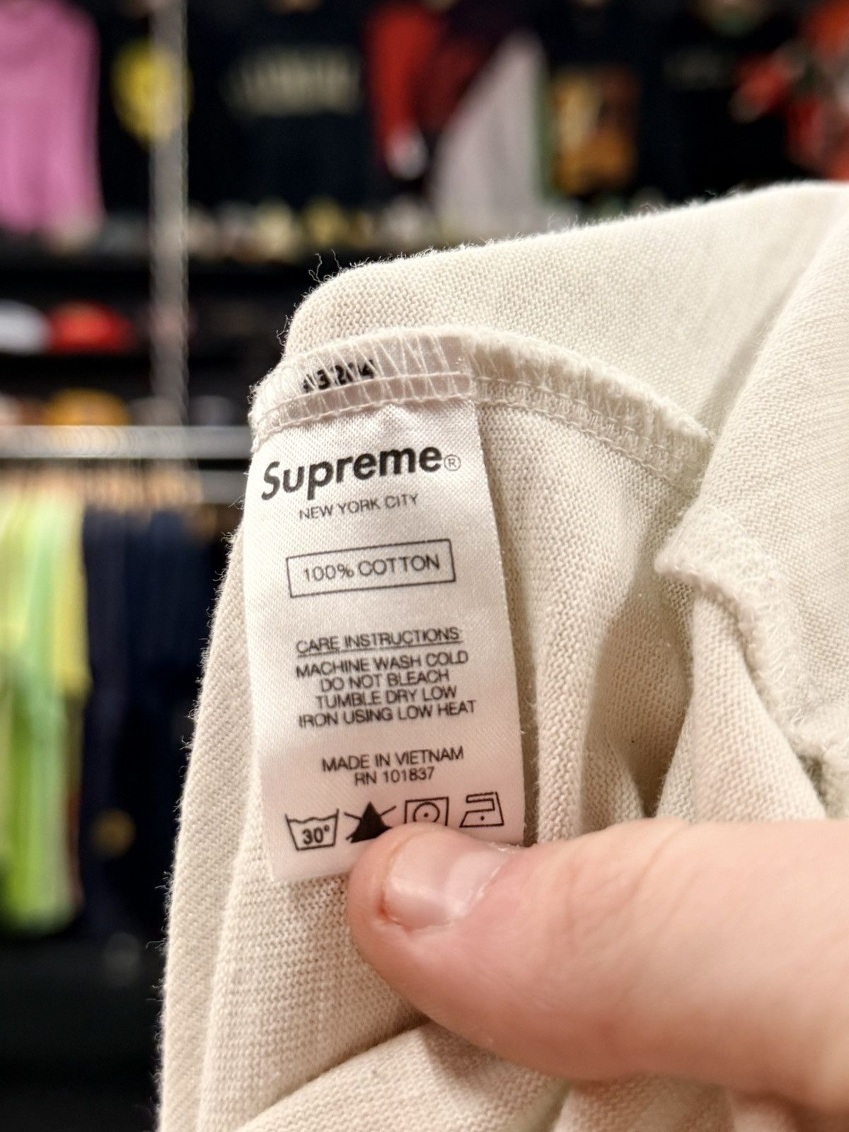 Supreme supreme pocket t-shirt Size US L / EU 52-54 / 3 - 4 Thumbnail