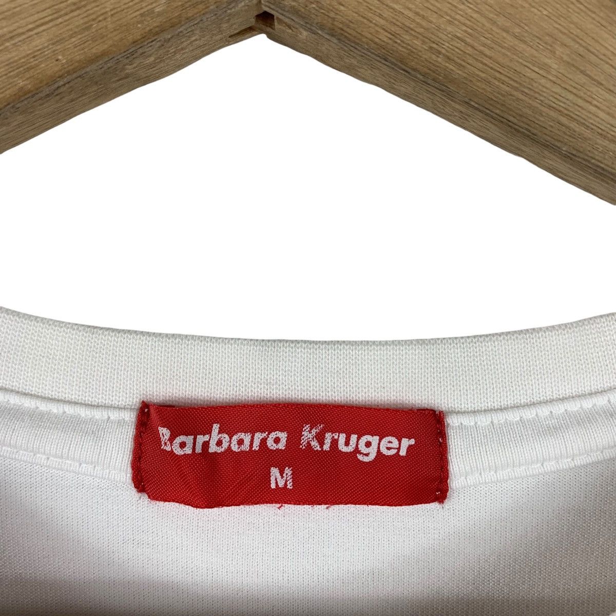 Barbara Kruger × Vintage Vintage BARBARA KRUGER your comfort is my silence tee shirt Size US M / EU 48-50 / 2 - 3 Thumbnail