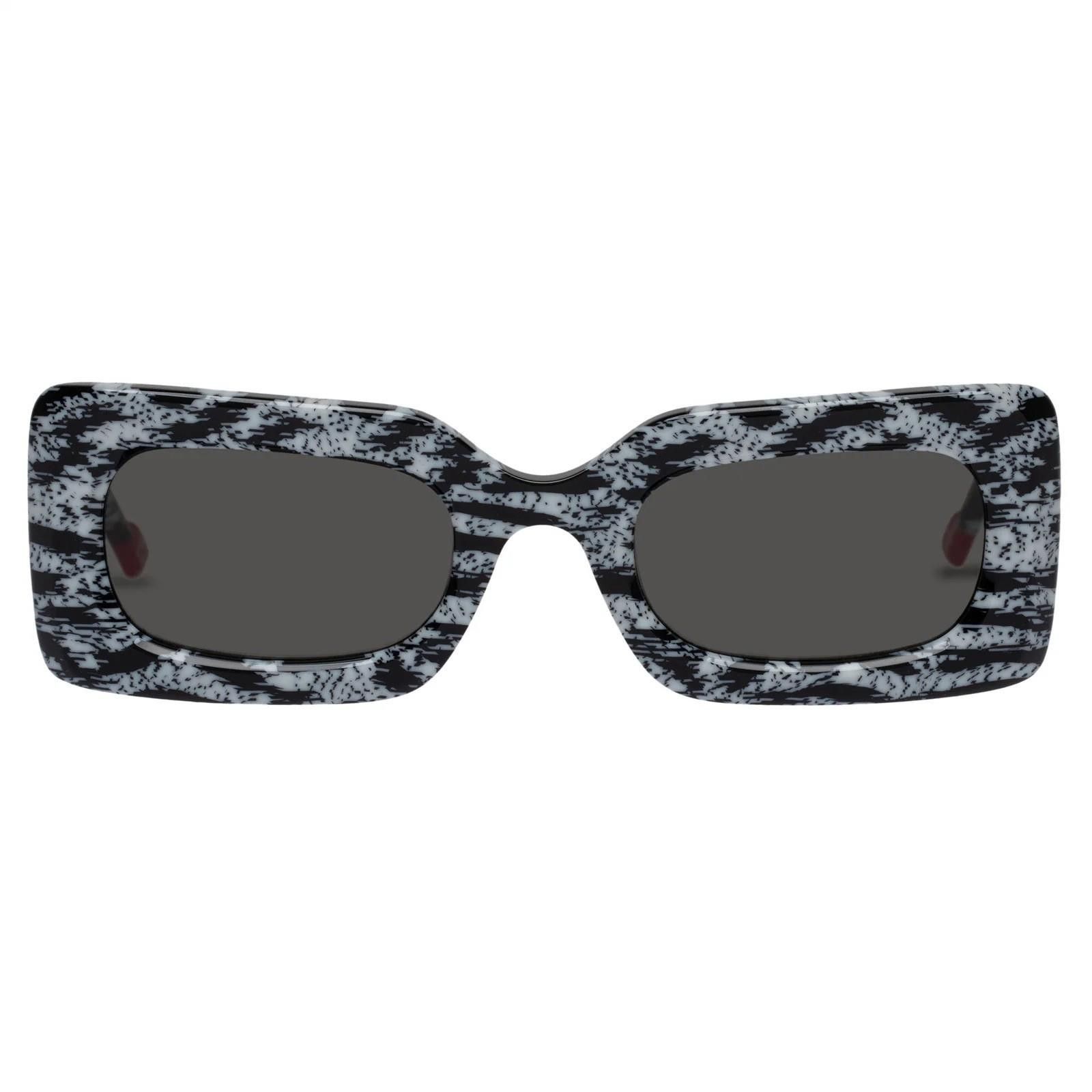 Le Specs New le specs sunglasses DAMNEDEST black DIGITAL DALMATIAN Size ONE SIZE - 3 Thumbnail