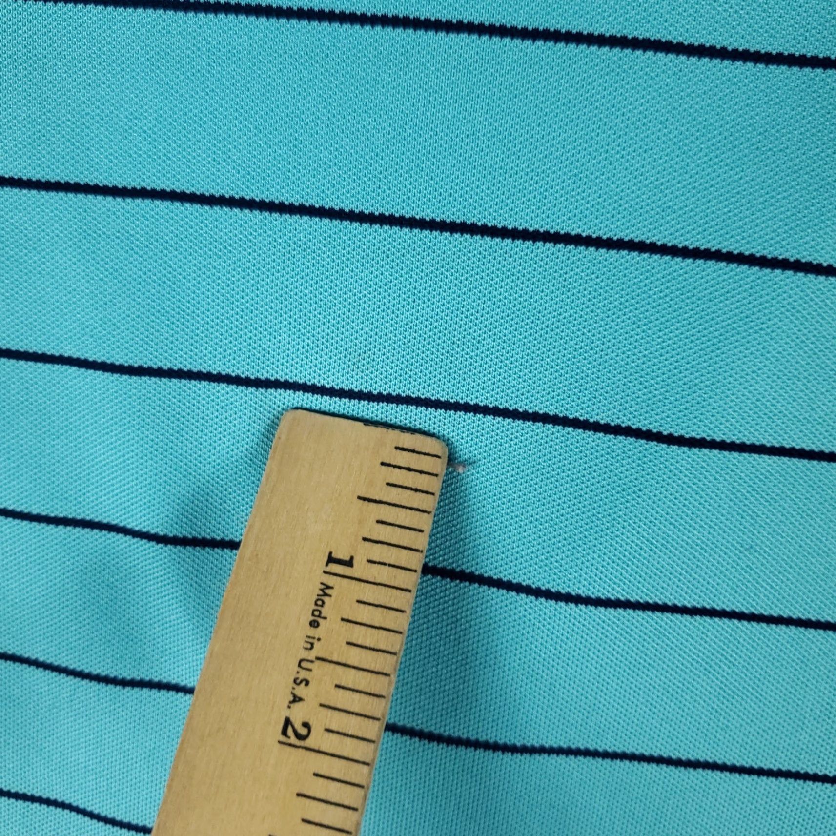 Vintage Stitch Polo Shirt Size 2XL Blue Striped Golf Casual Short Sleeve Mens Size US XXL / EU 58 / 5 - 6 Thumbnail