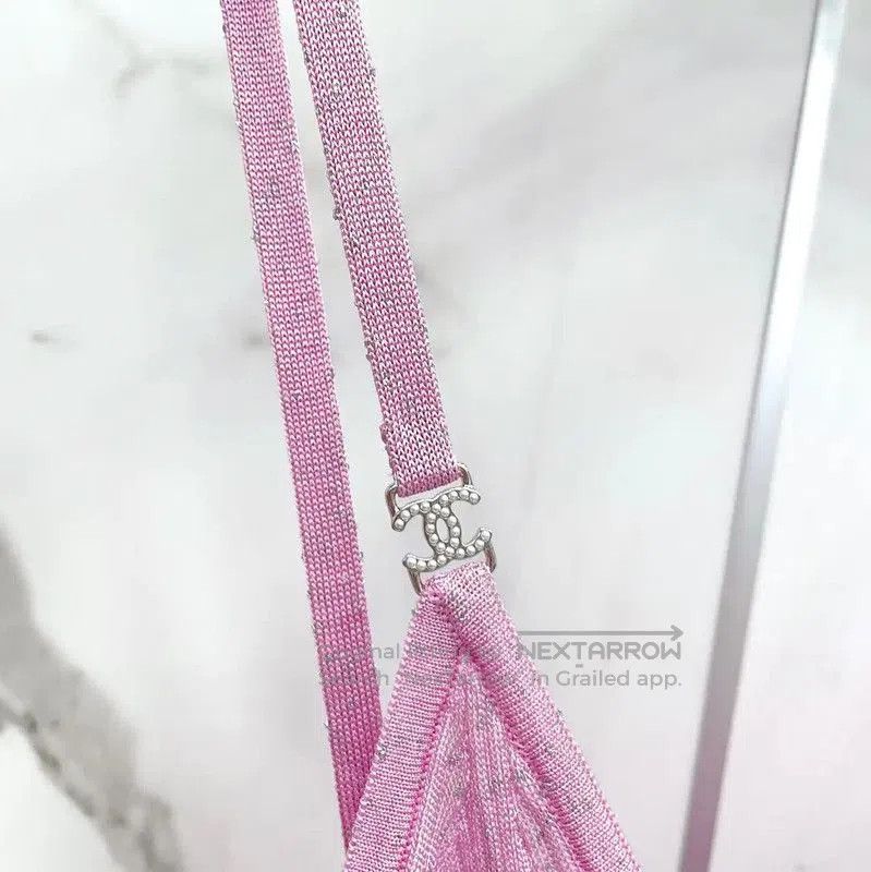 Chanel Chanel Pink Viscose Women's Dress Size S . Size S / US 4 / IT 40 - 5 Thumbnail