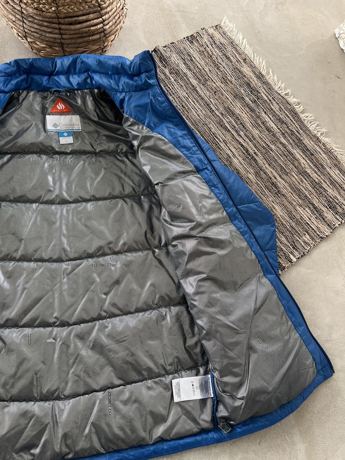 Columbia Vintage Columbia Lightweight Down Jacket Outdoor Y2K Blue Size US S / EU 44-46 / 1 - 16 Thumbnail