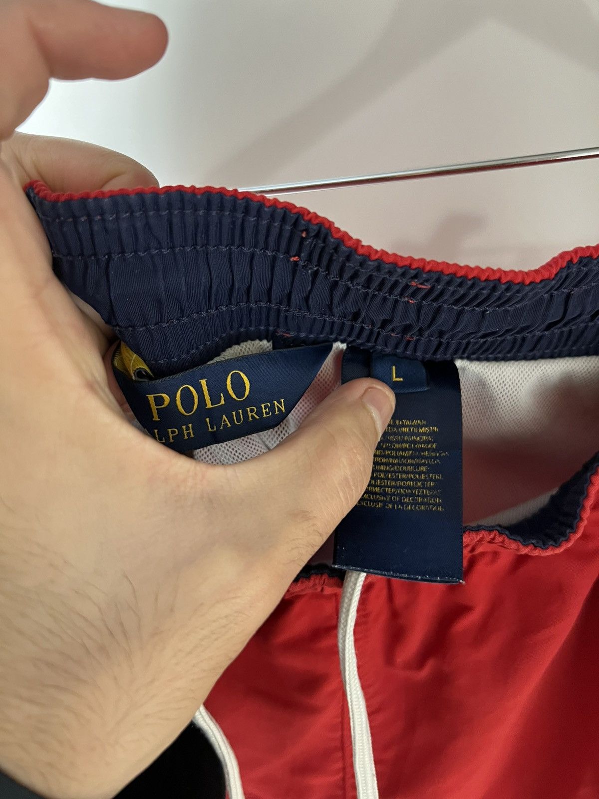 Polo Ralph Lauren VINTAGE POLO RALPH LAUREN CASUAL RETRO DESIGNER NYLON 90s Size US 34 / EU 50 - 6 Thumbnail