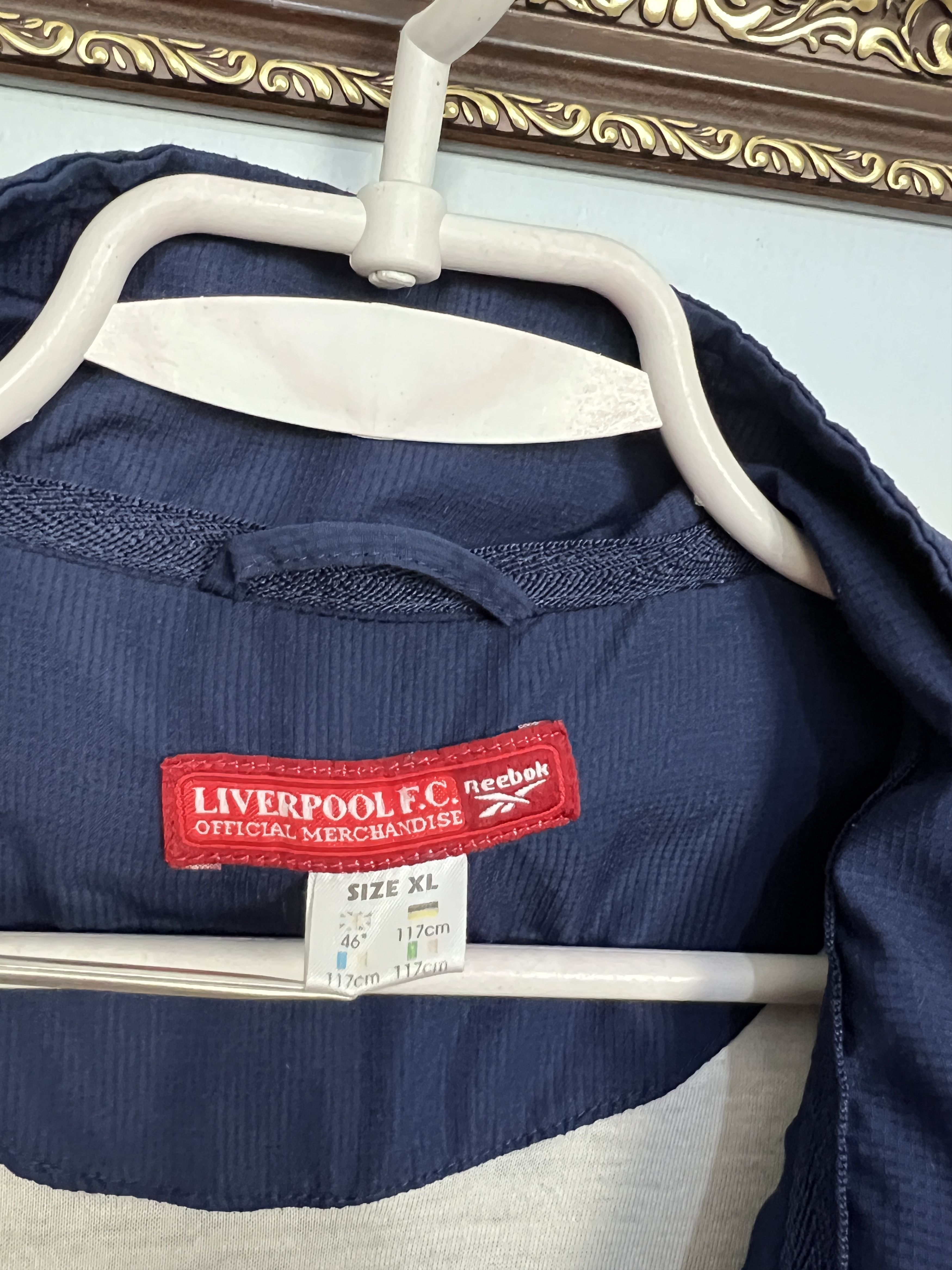 Reebok Vintage 2000's Liverpool Football Jacket Soccer Track Top Size US XL / EU 56 / 4 - 7 Thumbnail
