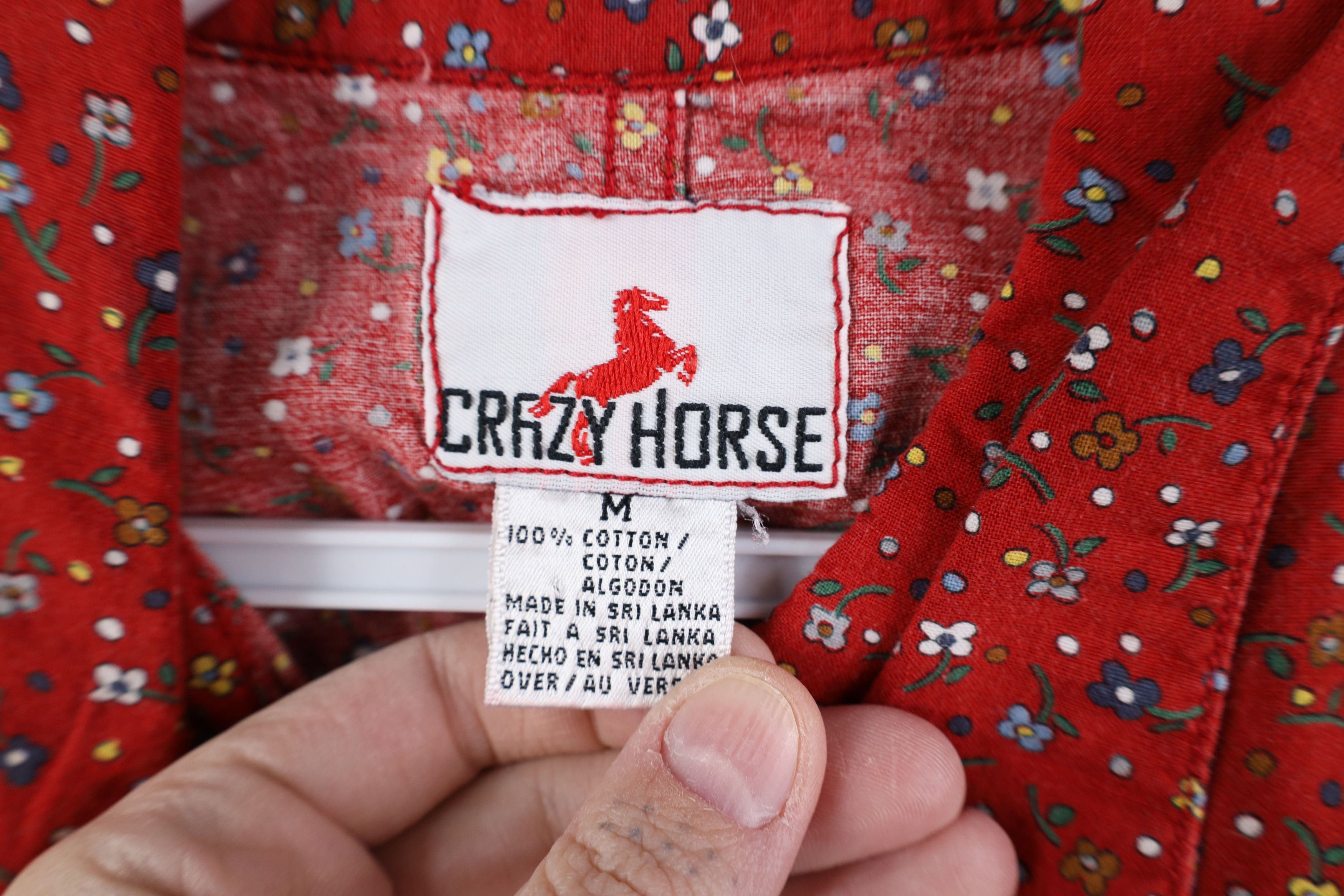Vintage Vintage 70s Streetwear Western Cowgirl Snap Button Shirt Size M / US 6-8 / IT 42-44 - 7 Thumbnail