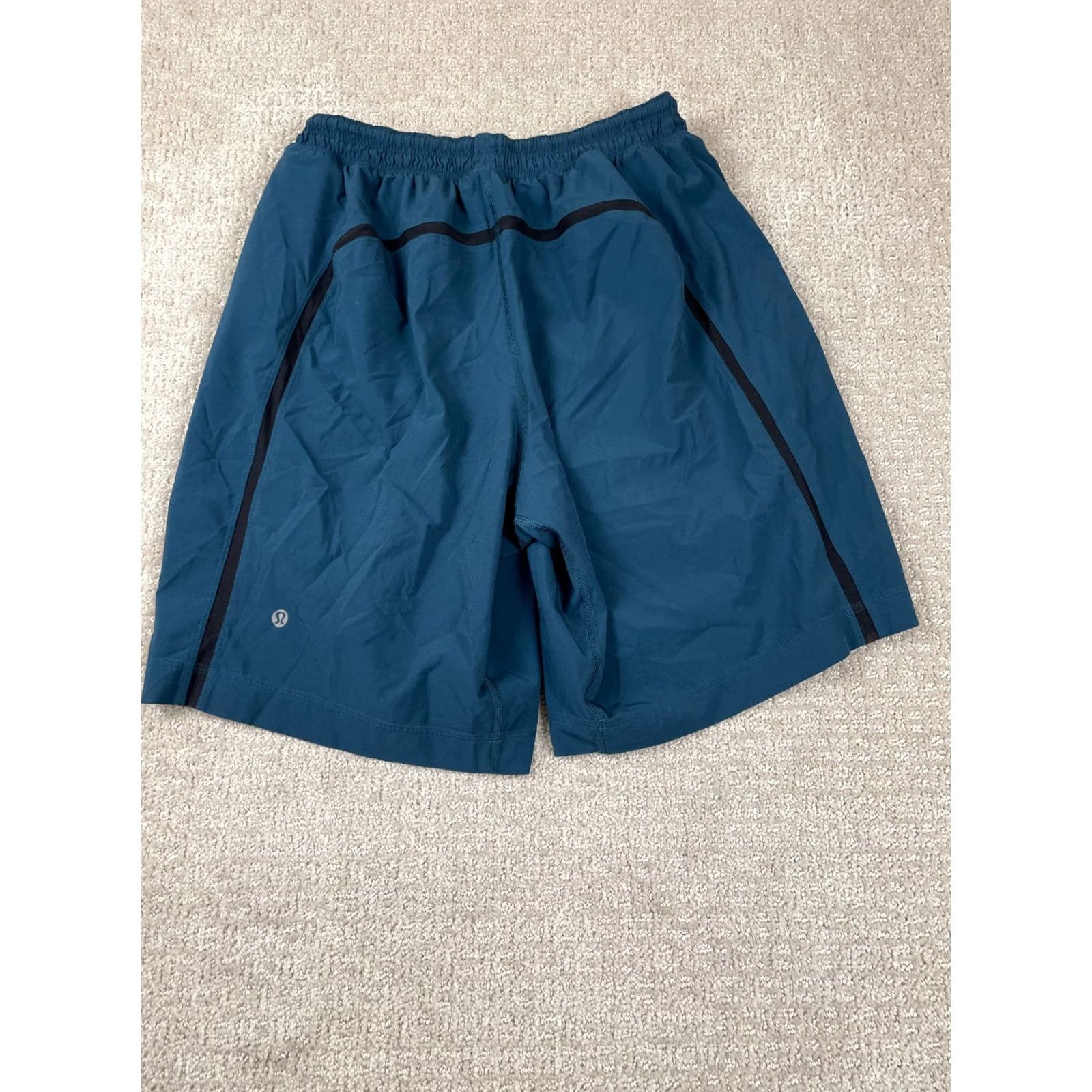 Lululemon Lululemon Shorts Mens S Pace Breaker Teal Blue Stretch Lined Athletic Gym Running Cut LinER not applicable Size US 29 - 4 Thumbnail