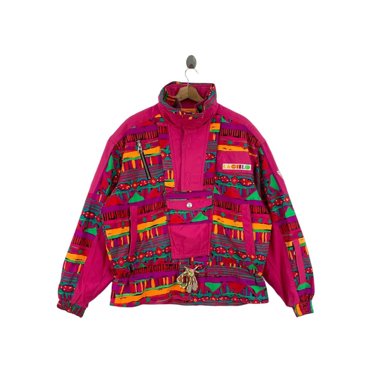Vintage Vintage LACIELO HANSI HINTERSEER Ski Wear Jacket Coat Winter Size US L / EU 52-54 / 3 - 1 Thumbnail