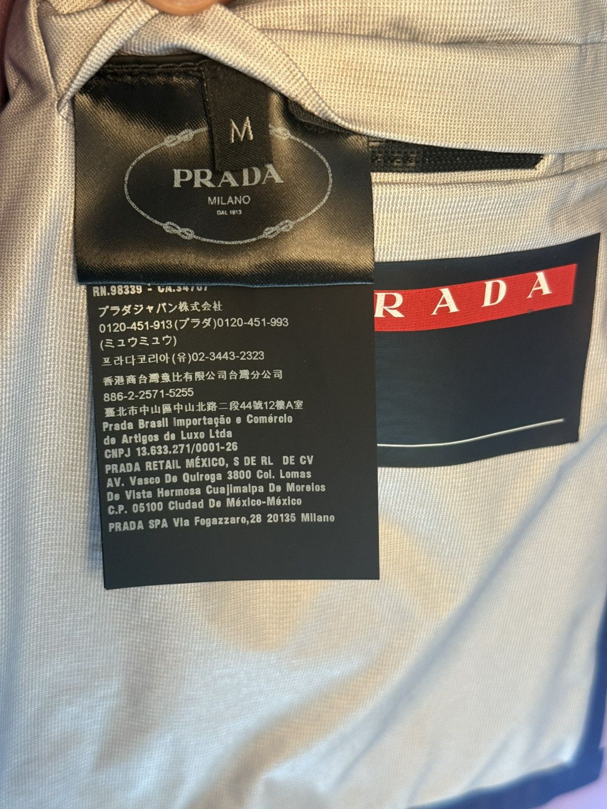Prada Prada Linea Rossa Bi-color jacket Size M / US 6-8 / IT 42-44 - 4 Thumbnail