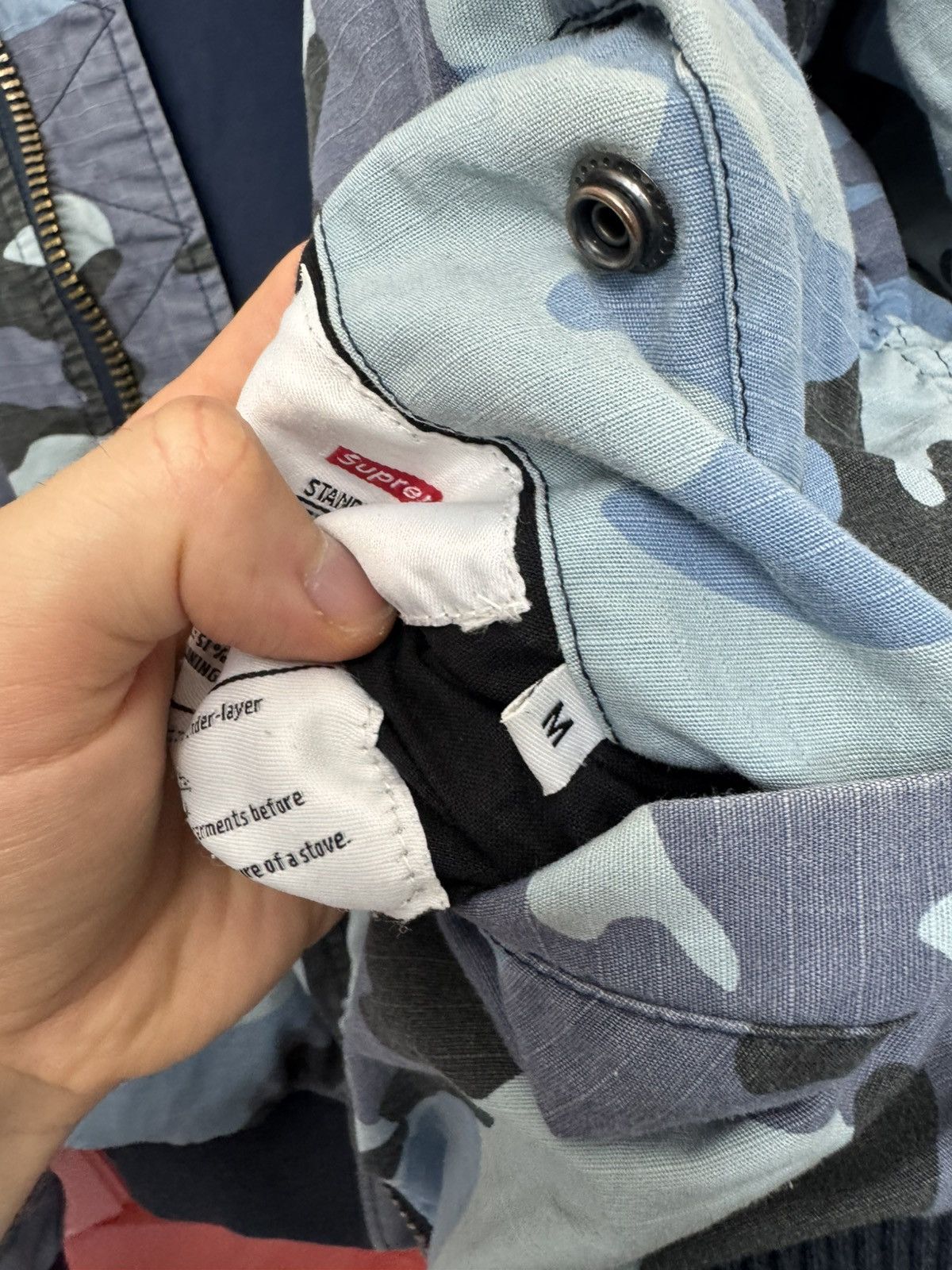 Supreme Supreme Reversible Camo Cotton MA-1 Bomber Jacket 2015 Rare Size US M / EU 48-50 / 2 - 10 Thumbnail