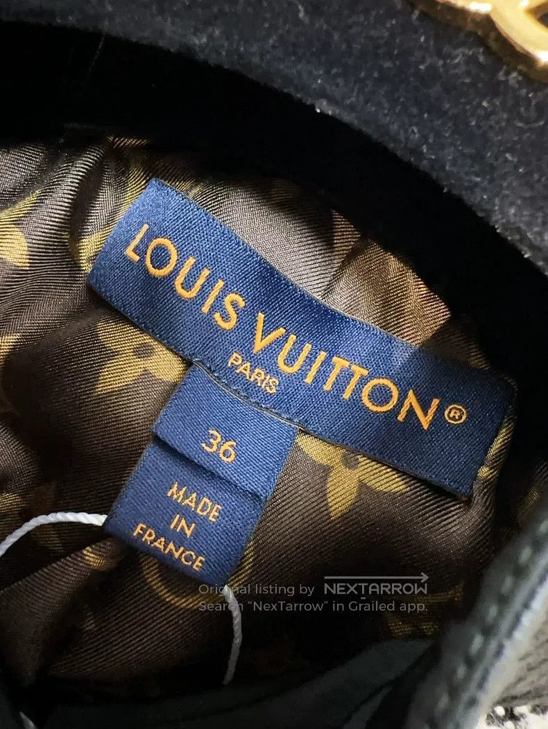 Louis Vuitton Louis Vuitton Black, white and grey 24 diamond-shaped full Size XS / US 0-2 / IT 36-38 - 6 Thumbnail