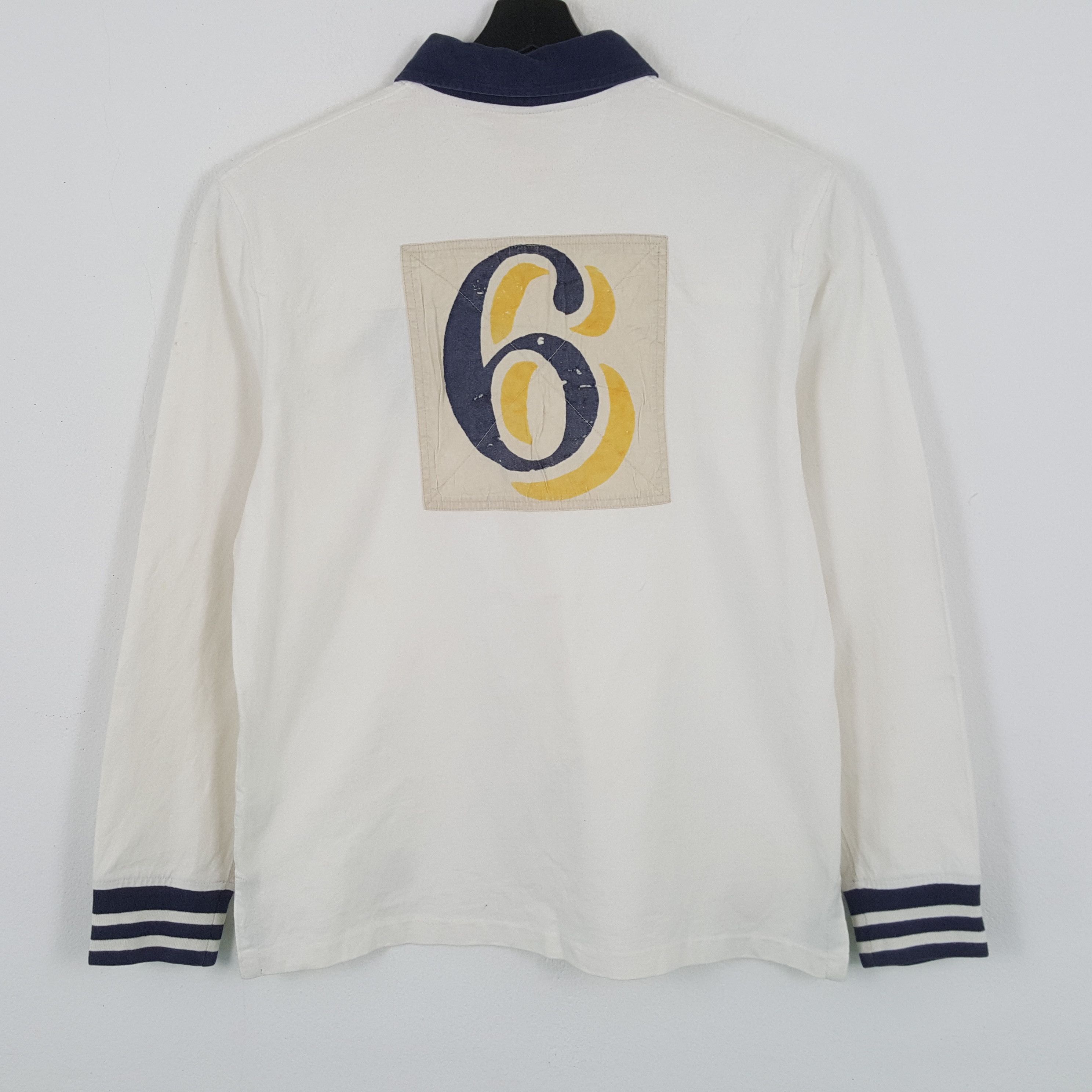 Polo Ralph Lauren × Vintage POLO by RALPH LAUREN Fashion Style Long Sleeve Polos Size US XL / EU 56 / 4 - 3 Thumbnail