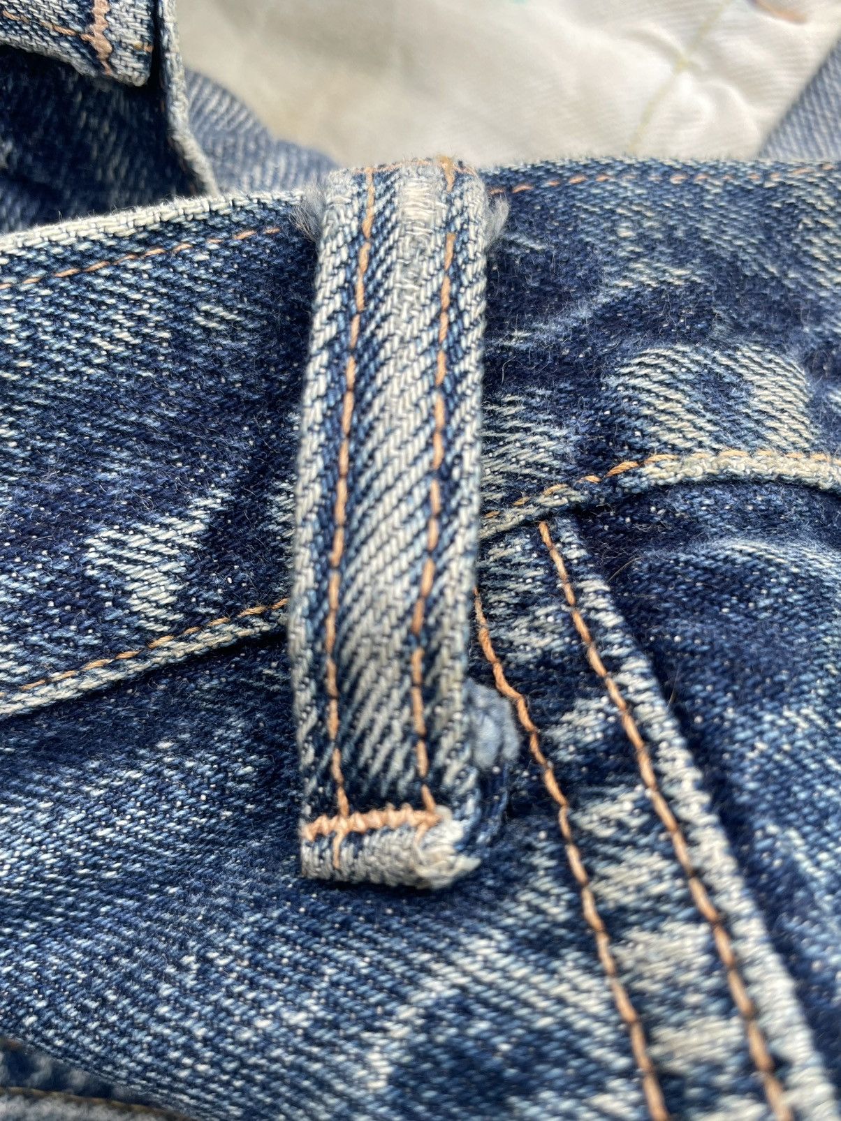 Denime × Vintage Vintage Denime Selvedge Distresed Denim Size US 32 / EU 48 - 14 Thumbnail