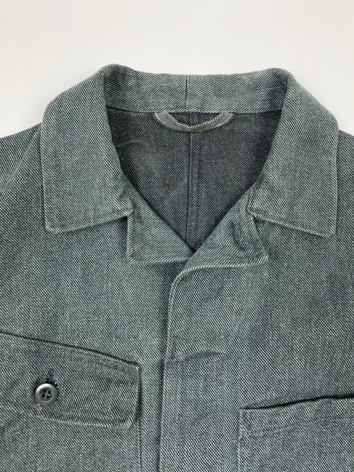 Vintage 1970’s Vintage Swiss Salt & Pepper 2 Pocket Boxy Work Jacket Size US S / EU 44-46 / 1 - 3 Thumbnail