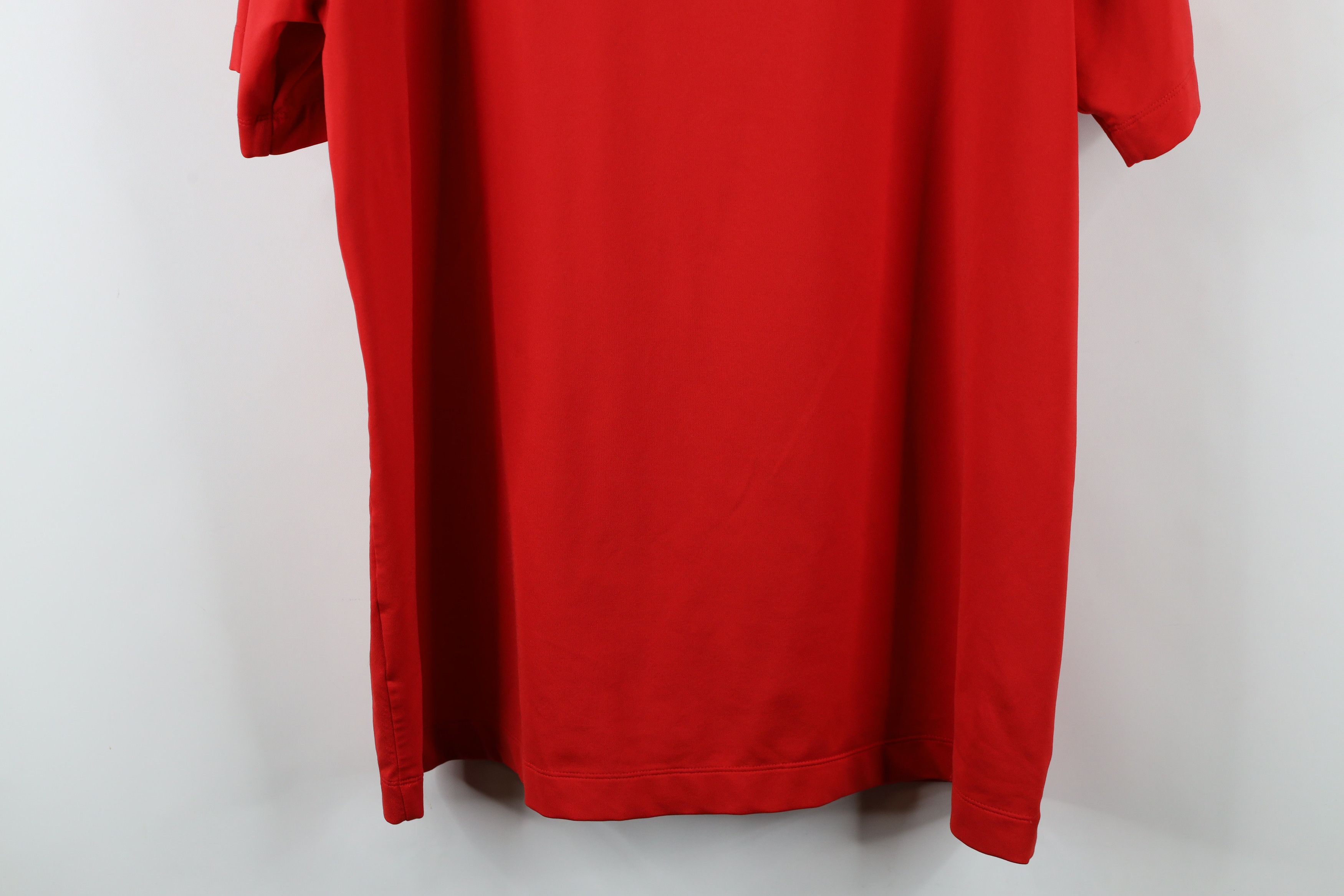 Nike × Vintage Nike Golf Out Ohio State University Collared Polo Shirt Red Size US XL / EU 56 / 4 - 13 Thumbnail