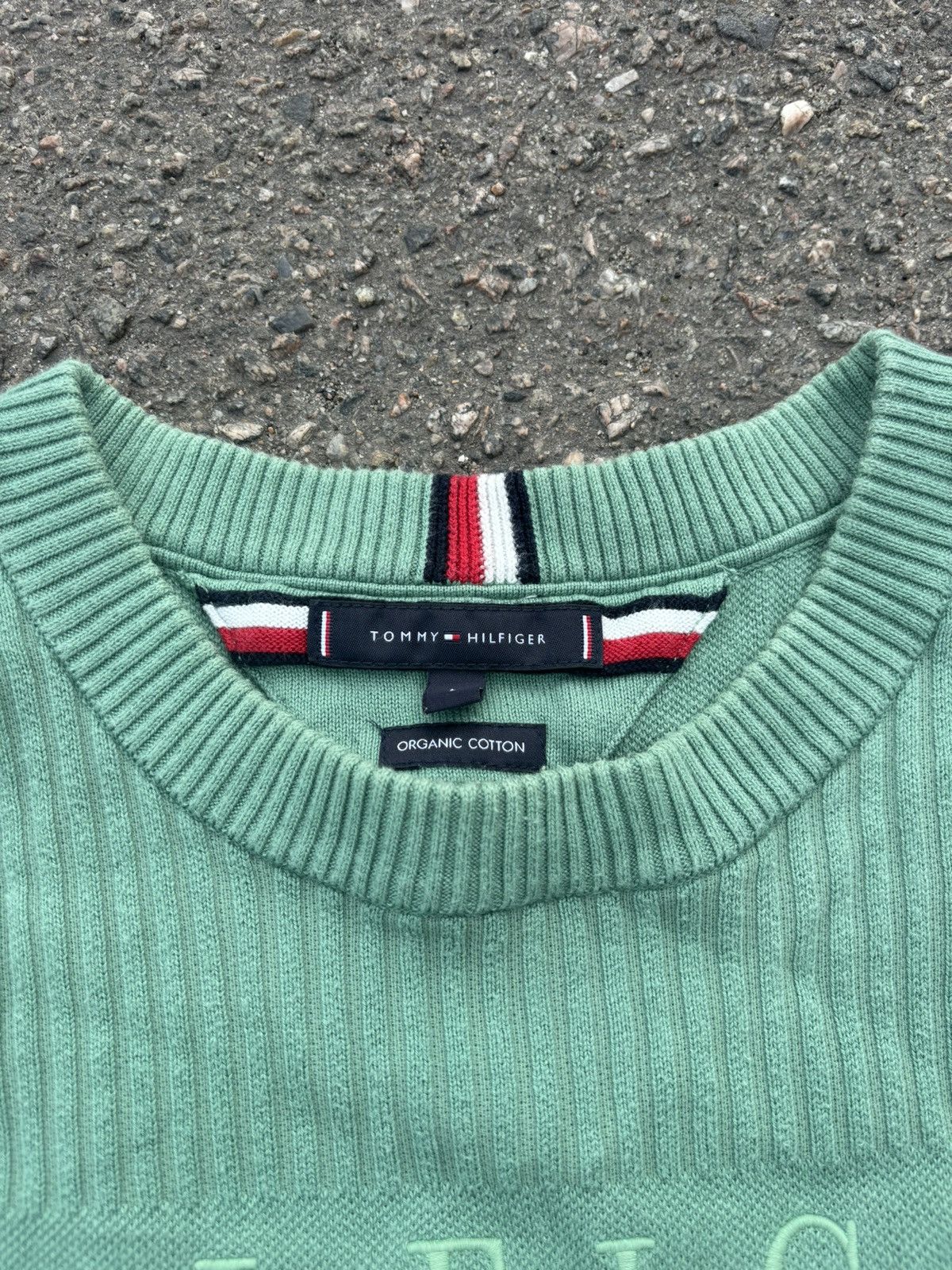 Designer × Tommy Hilfiger Embroidered Tommy Hilfiger Old money Sweater Size L / US 10 / IT 46 - 3 Thumbnail