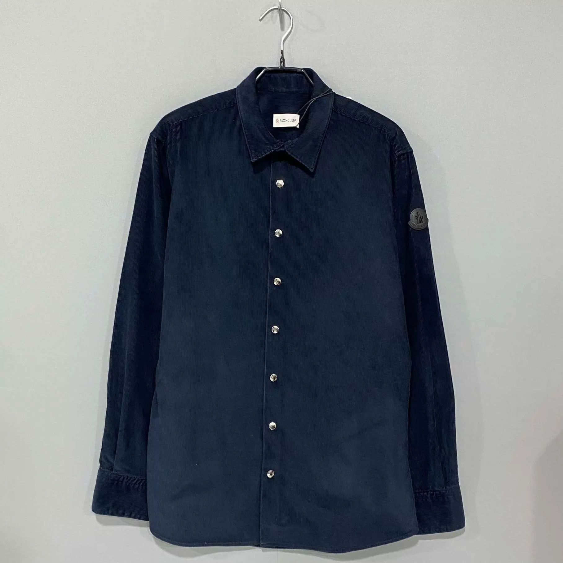 Moncler Black Long-Sleeve Button-Up Shirt Size US XS / EU 42 / 0 - 1 Thumbnail