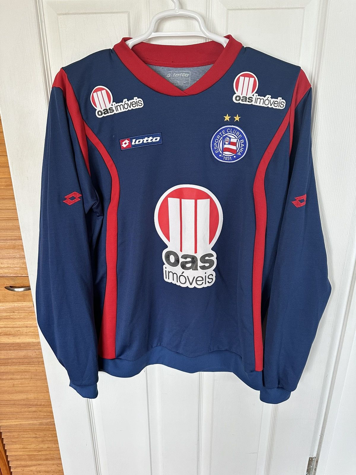 Lotto Sport × Vintage Vintage 2010 Esporte Clube Bahia MRV Jersey Men's XL Size US XL / EU 56 / 4 - 1 Thumbnail