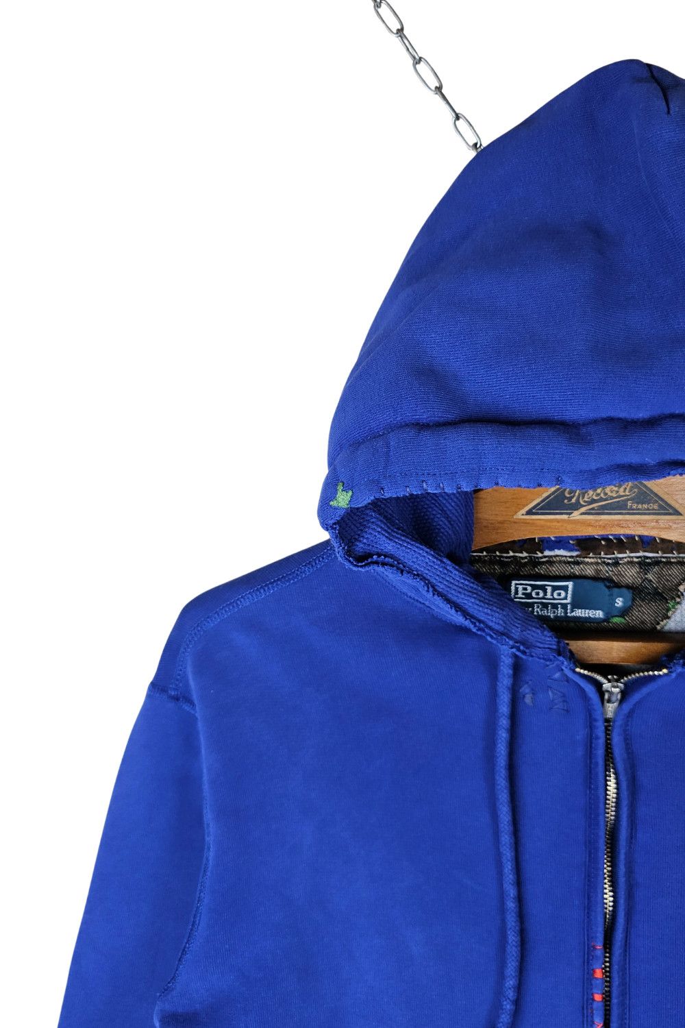 Polo Ralph Lauren 2006 PRL“Big Pony” Thermal-Lined Zip Hoodie - Royal Blue - S Size US S / EU 44-46 / 1 - 11 Thumbnail