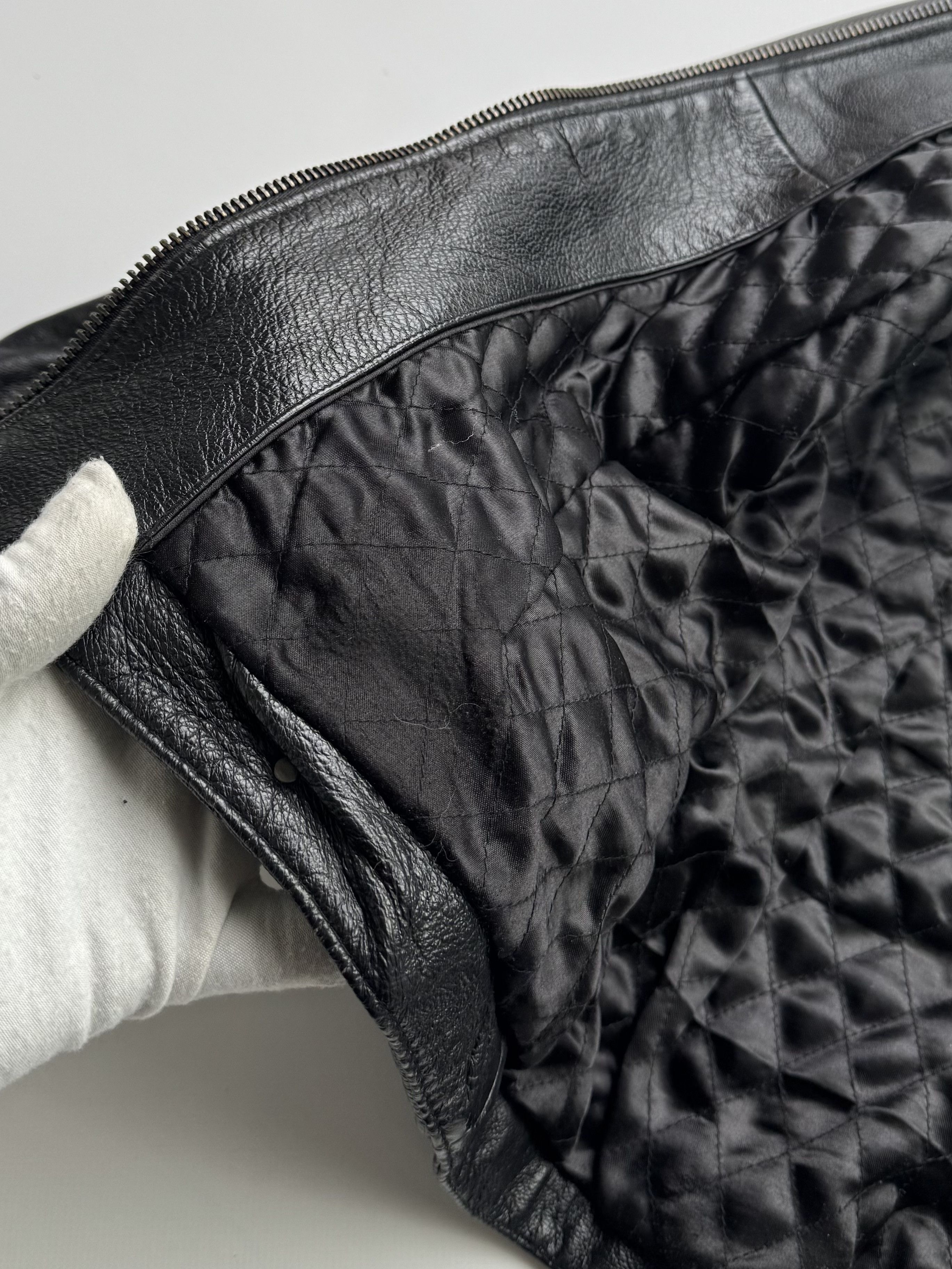 Japanese Brand Vintage Cropped Leather Jacket B732(V249)E2 Size M / US 6-8 / IT 42-44 - 6 Thumbnail