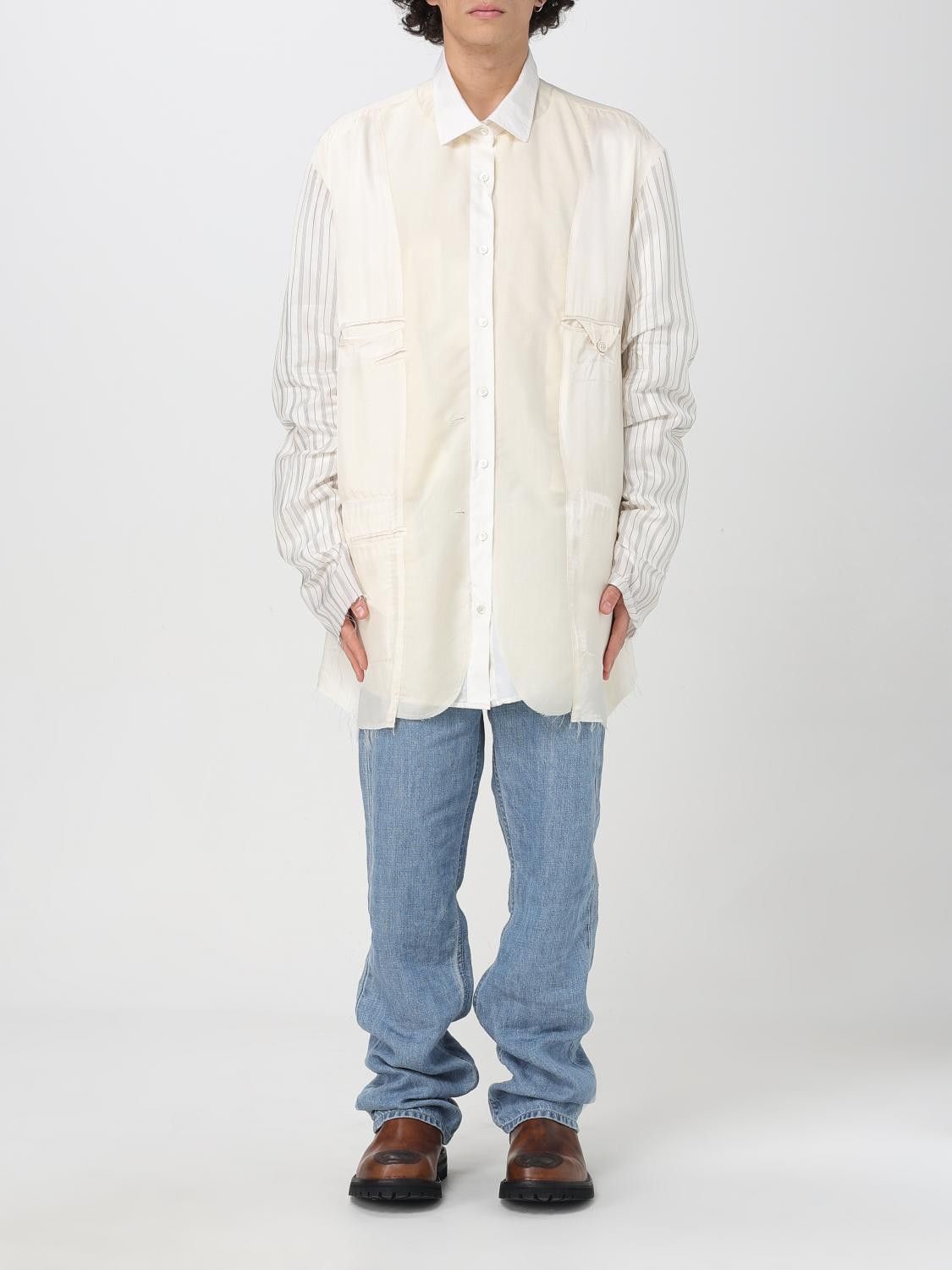 Maison Margiela Maison Margiela Jacket Men Beige Size US M / EU 48-50 / 2 - 1 Thumbnail