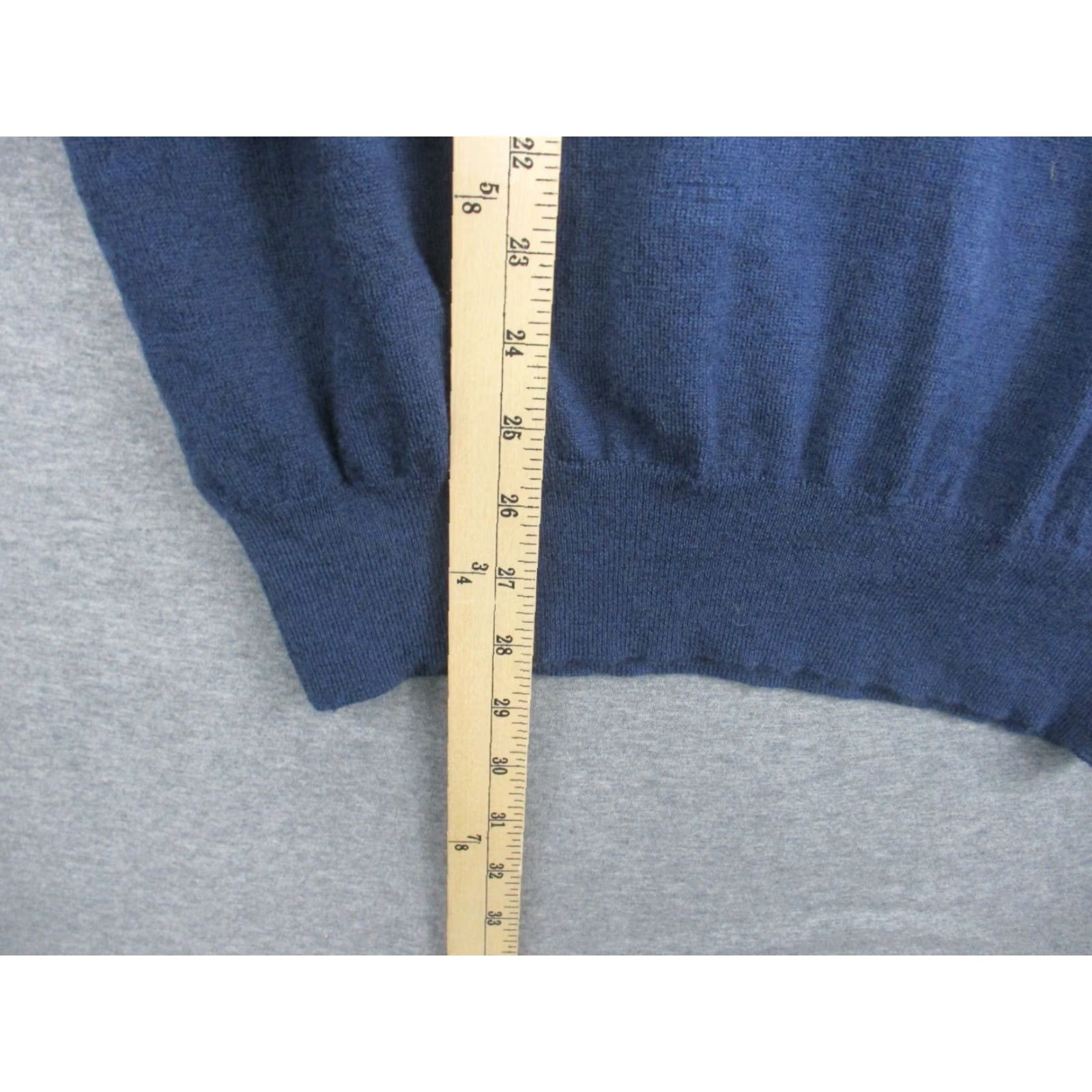 Peter Millar Peter Millar Crown Sweater Men’s Large Merino Wool Blend Blue 1/4 Zip Crewneck Sports Golf Knit Pullover Long Sleeve Solid Knit | Mens Size US L / EU 52-54 / 3 - 5 Thumbnail